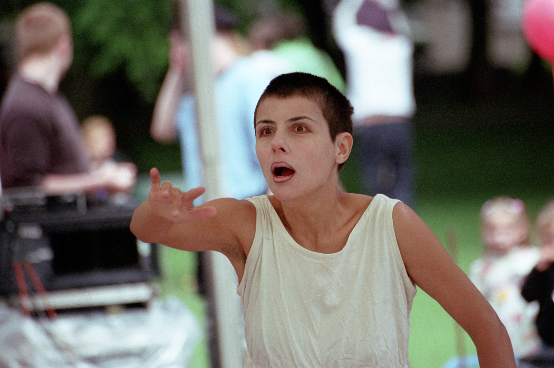 Fringe Sunday, The Meadows, Edinburgh, 2001
