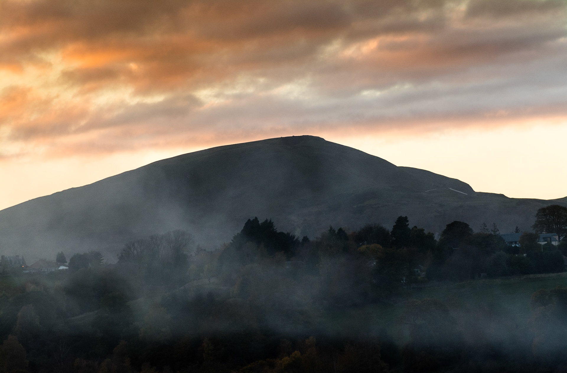 Sunset, Pentland Hills, 2017