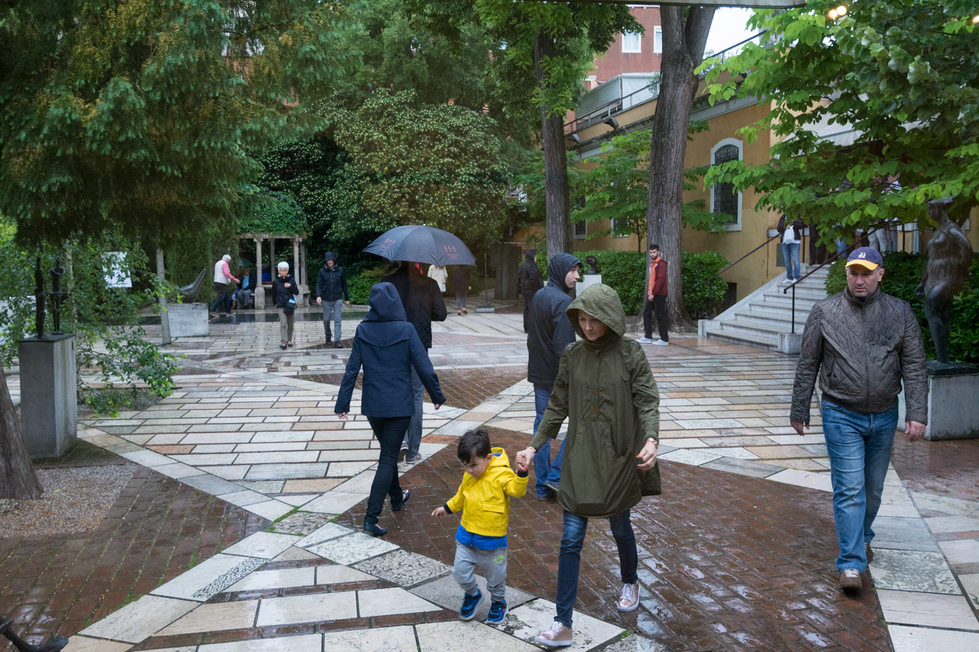 Courtyard, Peggy Guggenheim Collection, Venice, 2016