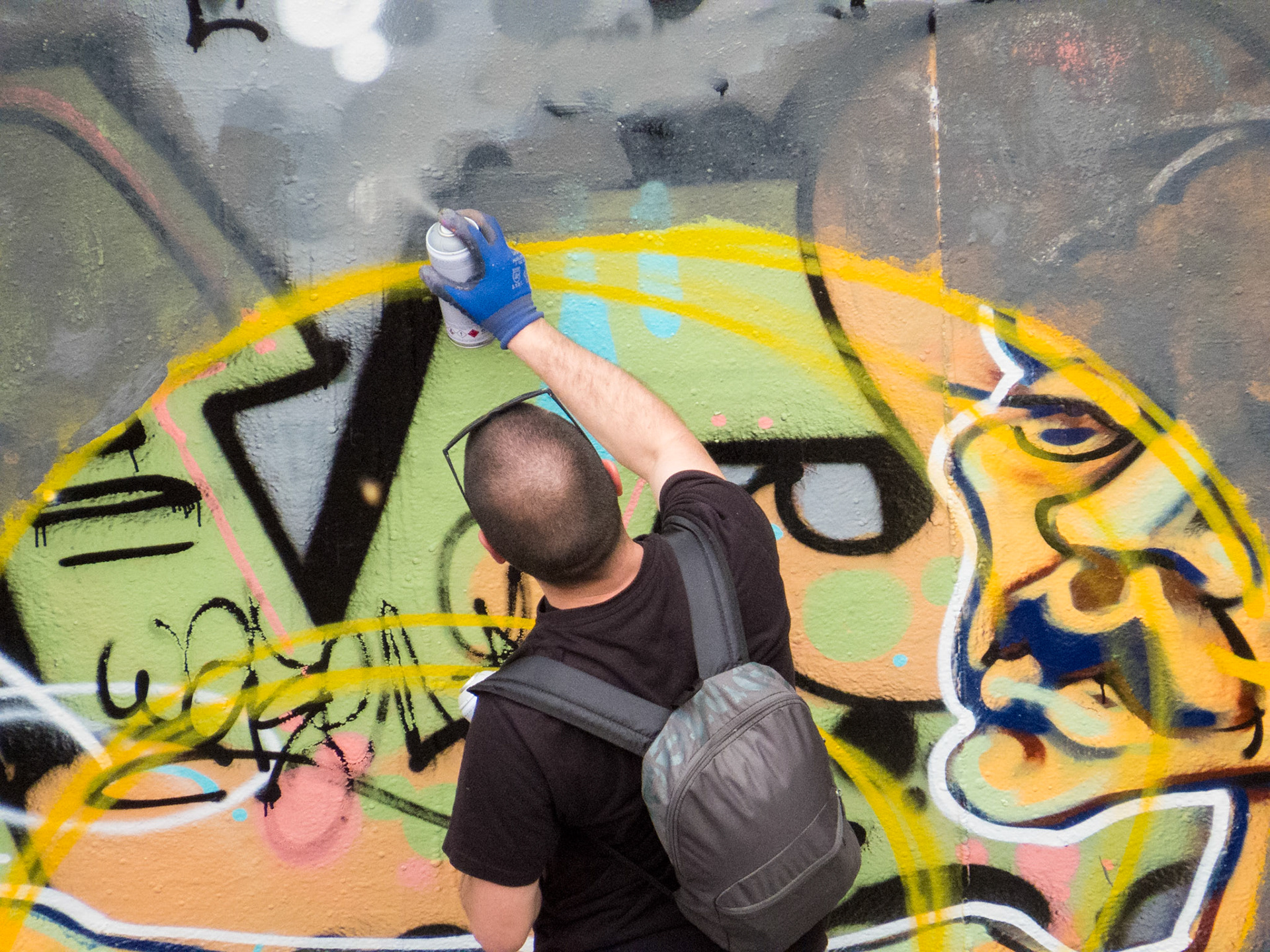 Graffiti Artist, Lisbon, 2017