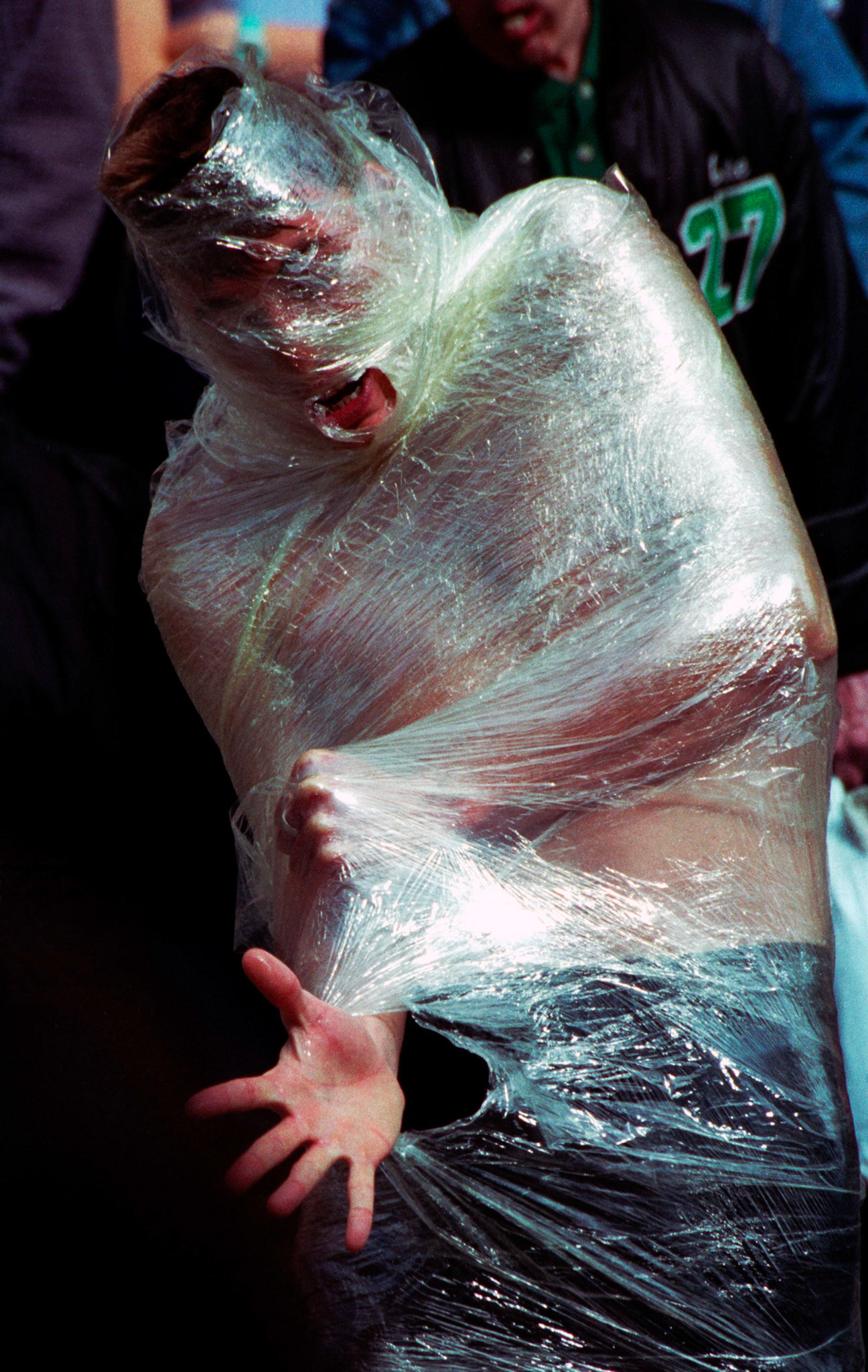Steet performer, Edinburgh Fringe Festival, 2001