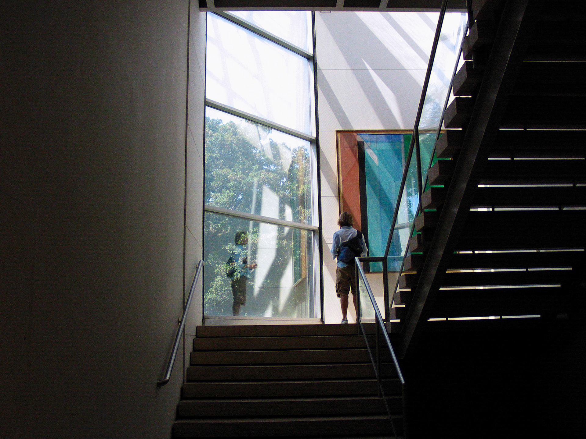 Staircase, Metropolitan Museum of Art, New York, 2002
