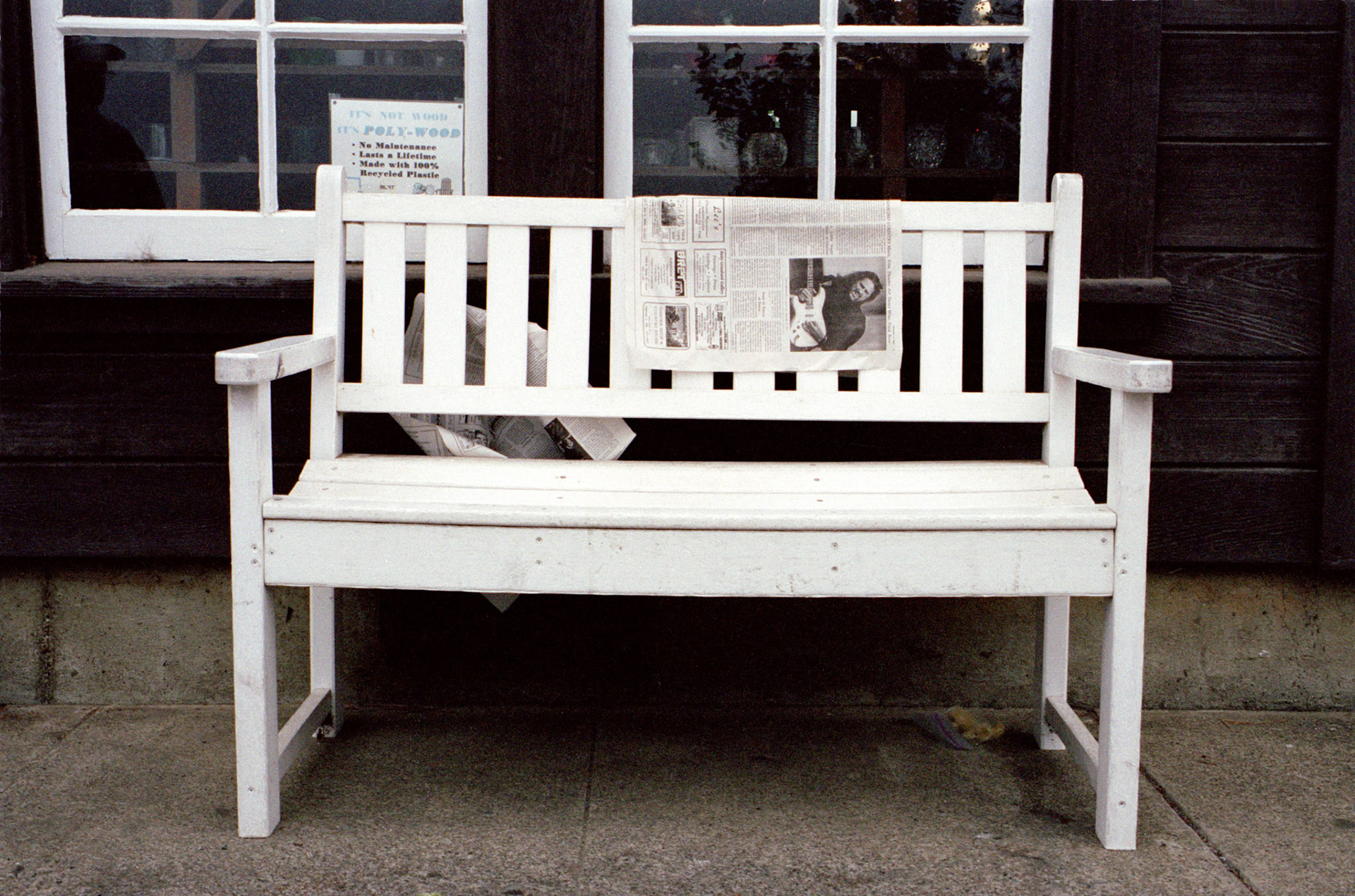 Bench, Mendocino, California, 2001