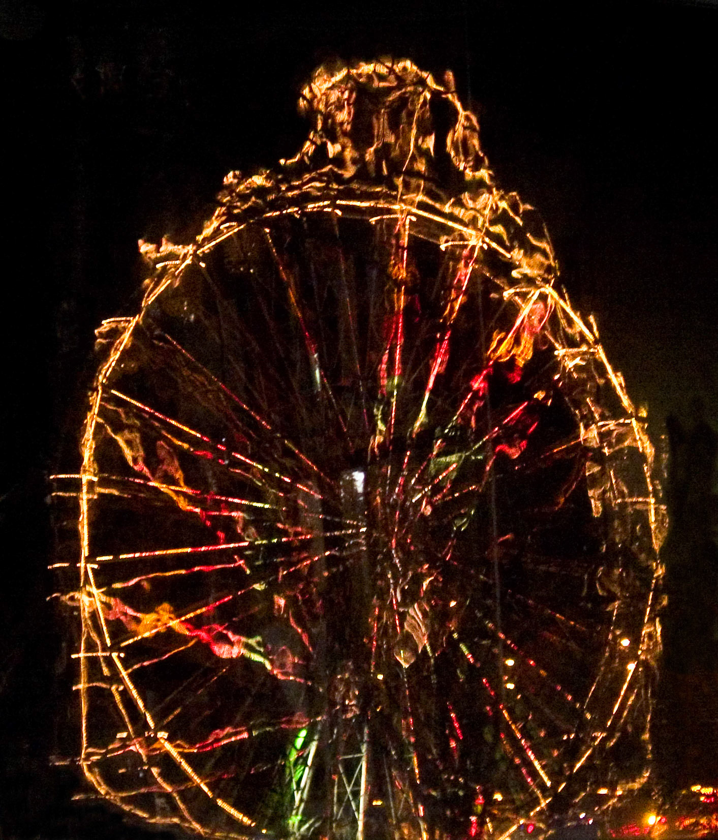 Edinburgh Wheel Reflection, 2002