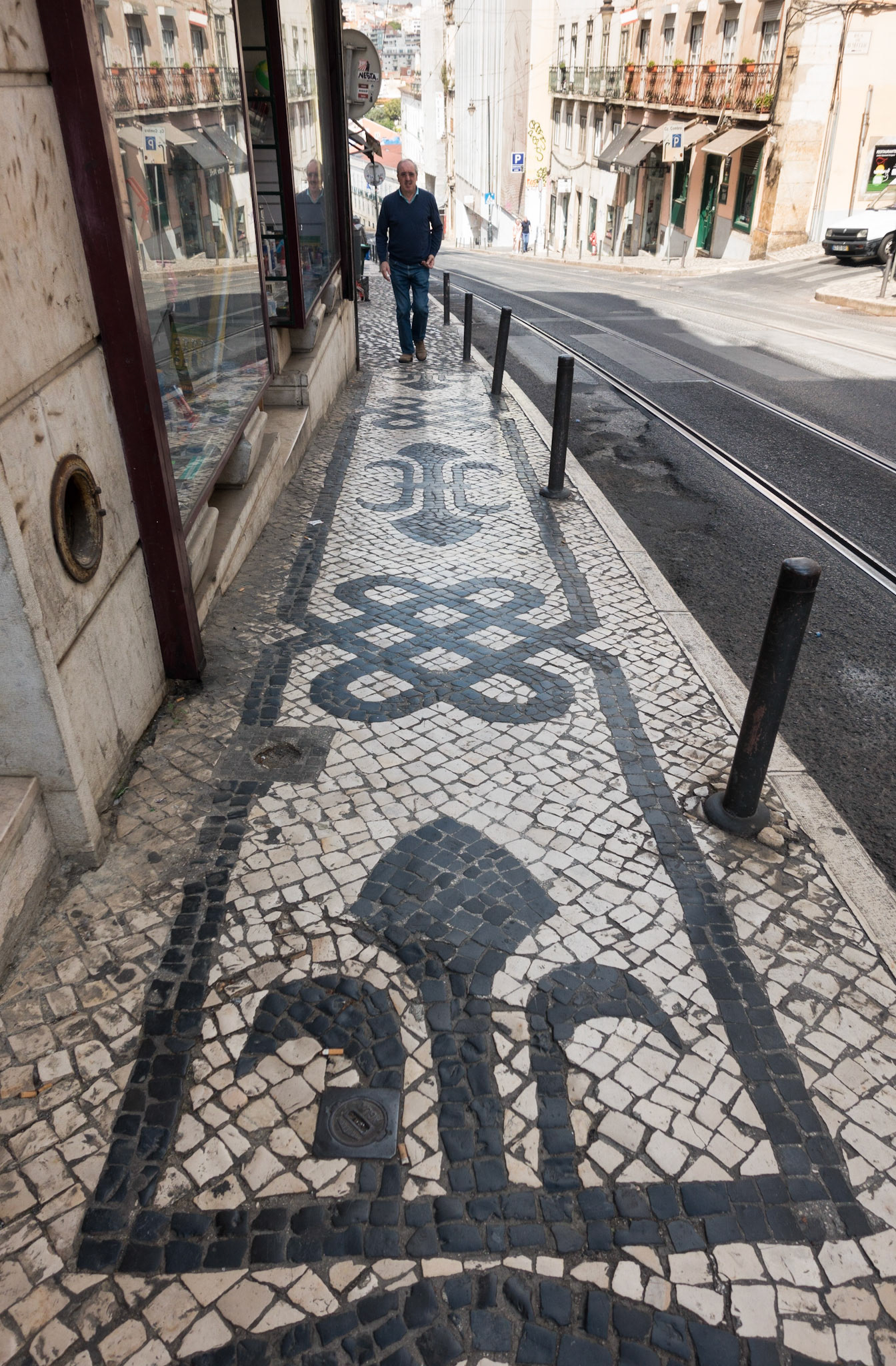 Tiled Pavement, Lisbon, 2017