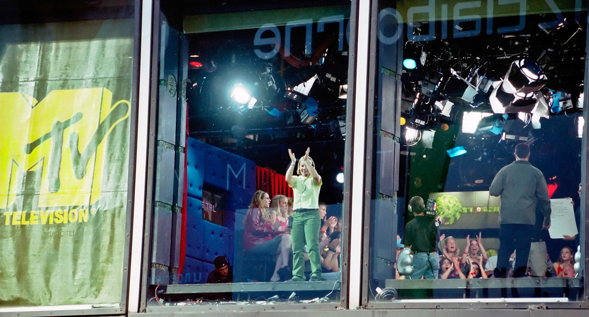 MTV studio, Times Square, New York, 2000
