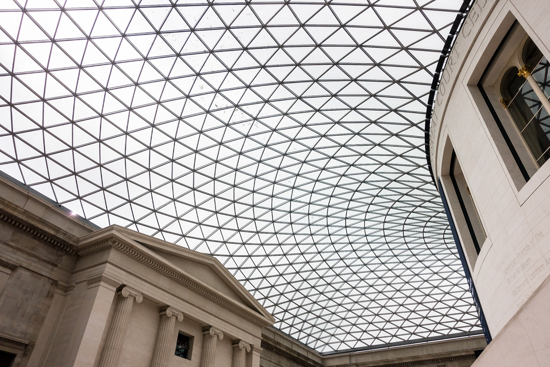 Roofscape, British Museum, London, 2017