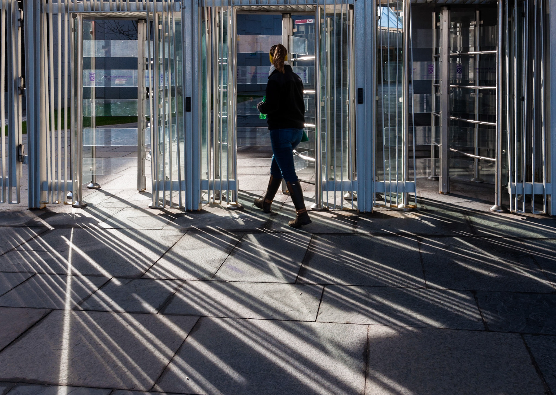 Gates, Scottish Parliament, Edinburgh, 2014