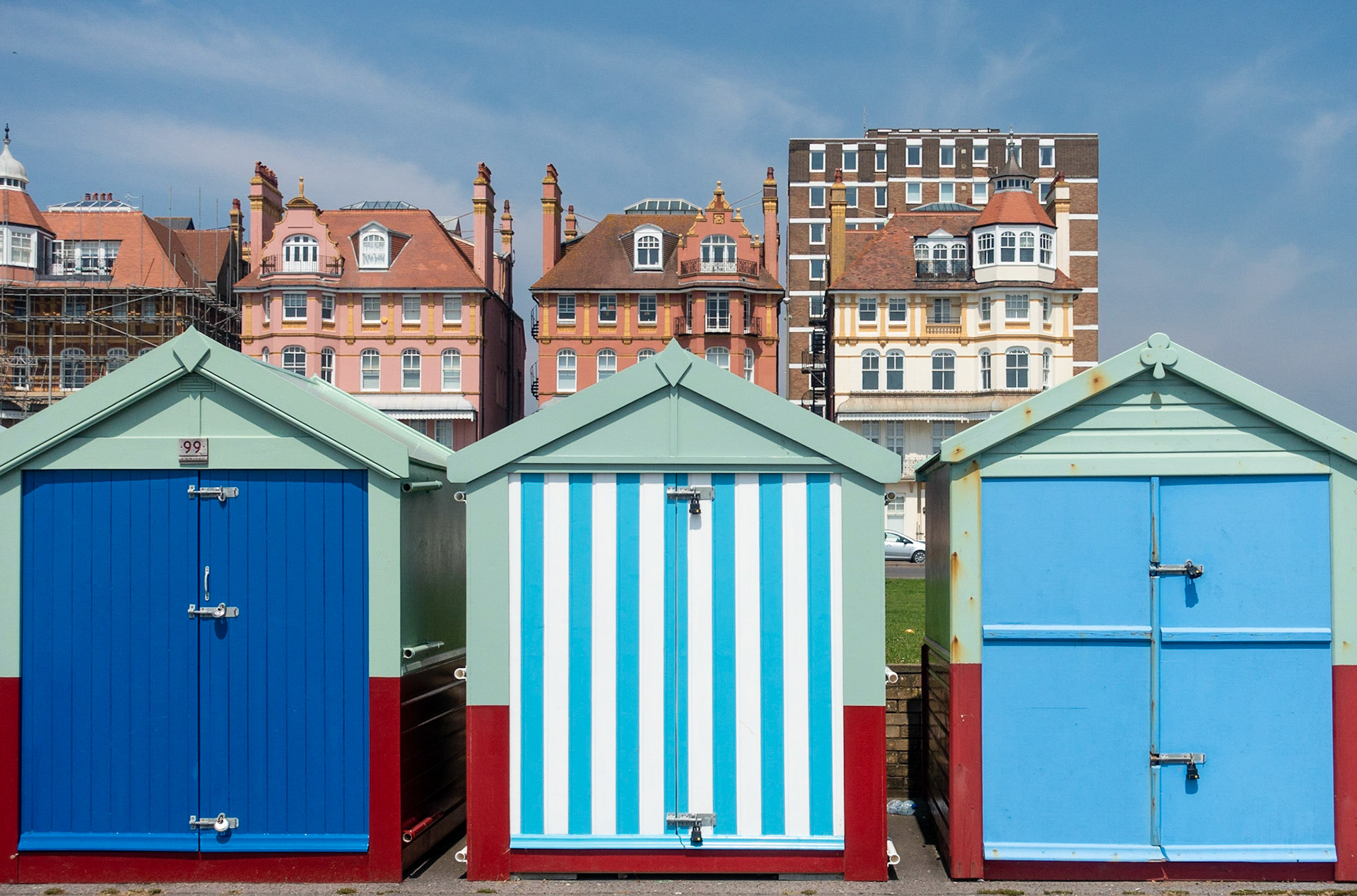 Beach Huts, Hove, 2018