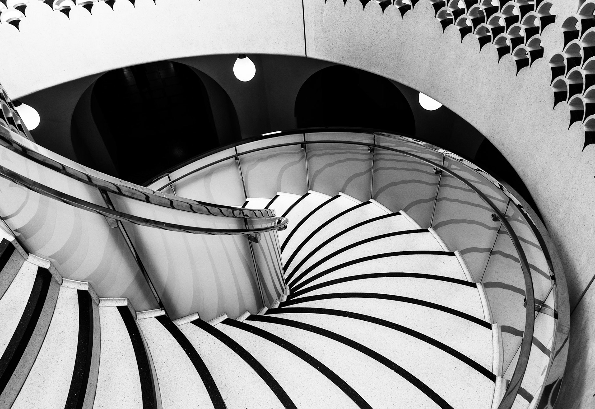 Spiral Staircase, Tate Britain, London, 2016