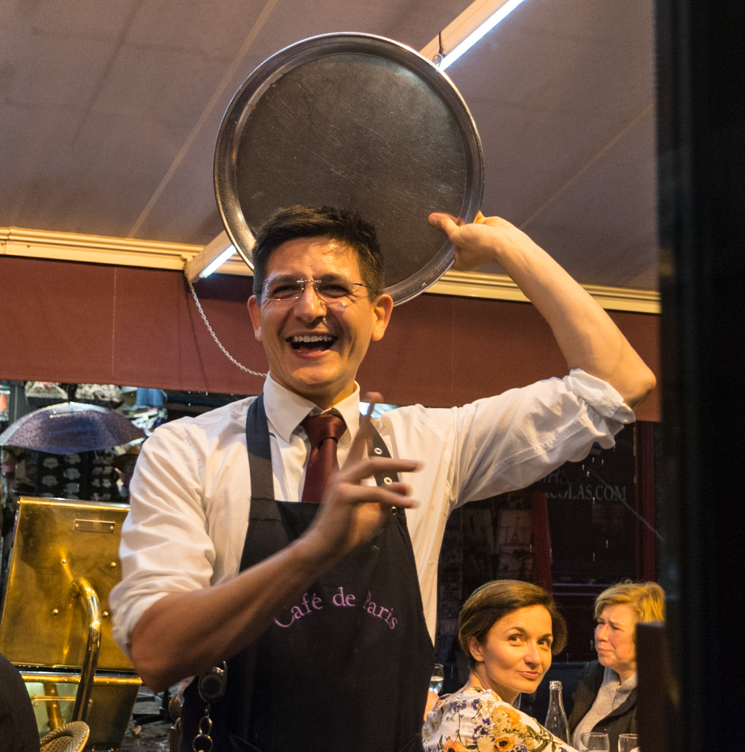 Waiter, Café de Paris, 2015