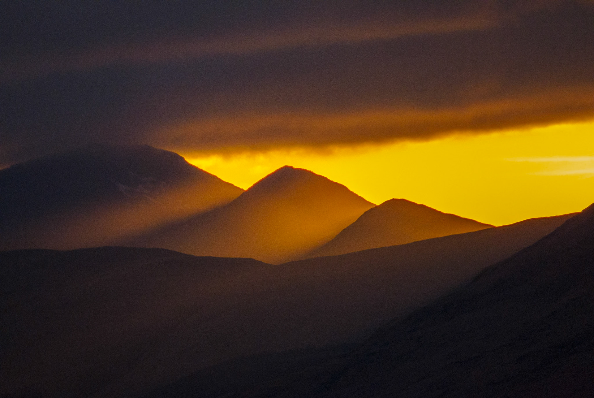 Sunset, Oban, 2022