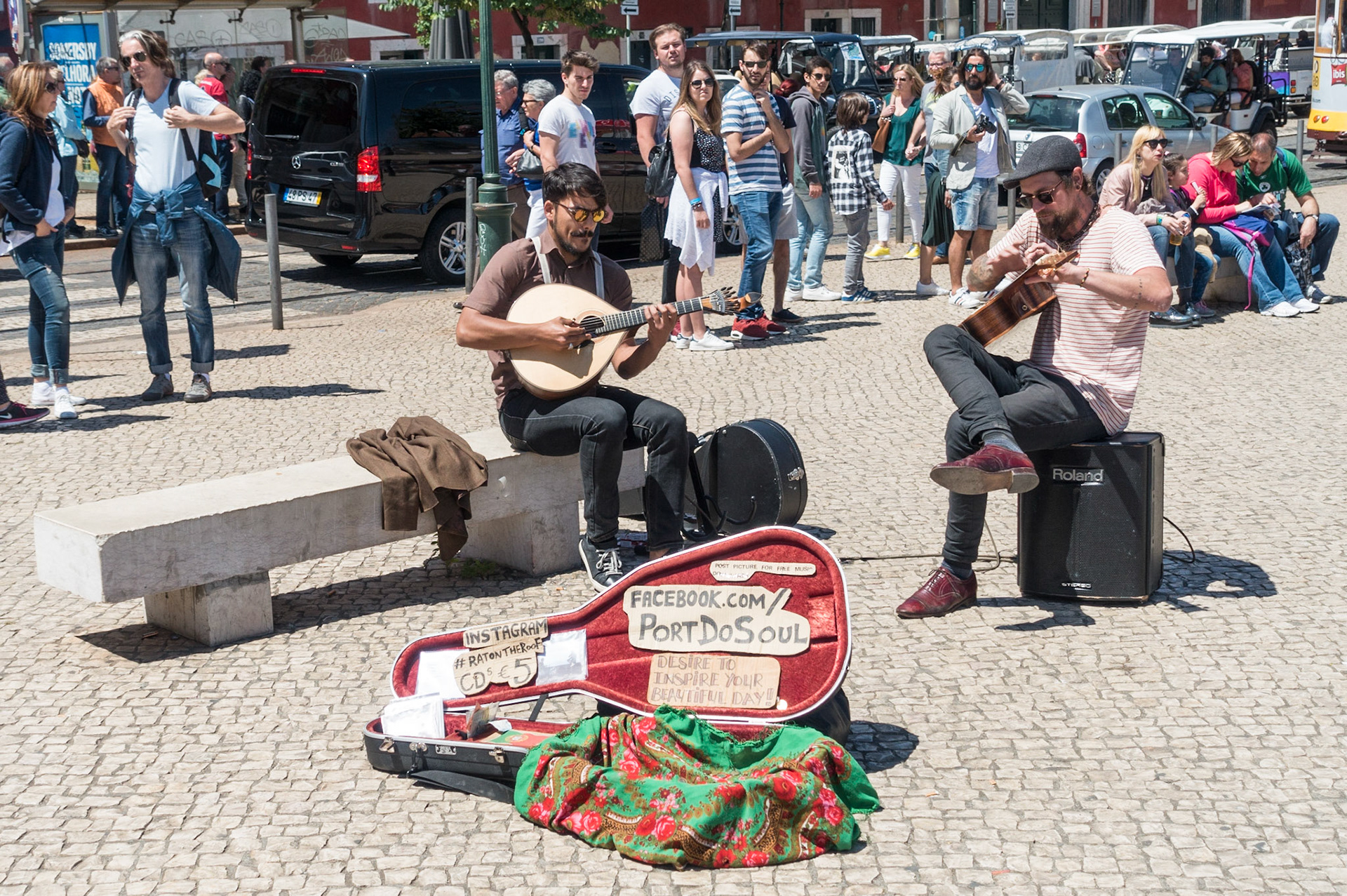 Musicians, Lisbon, 2017
