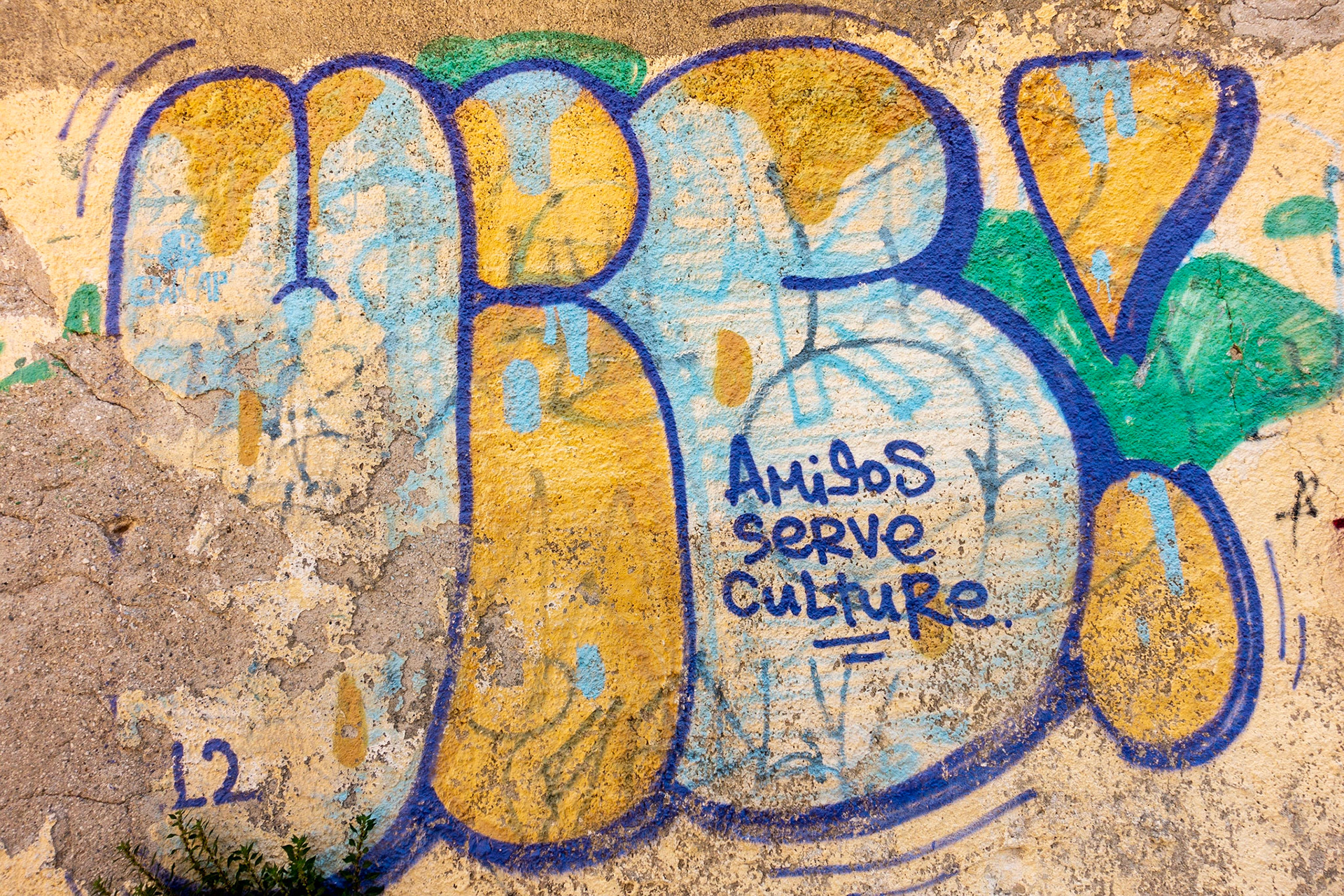 Graffiti, Rethymnon, Crete, 2018