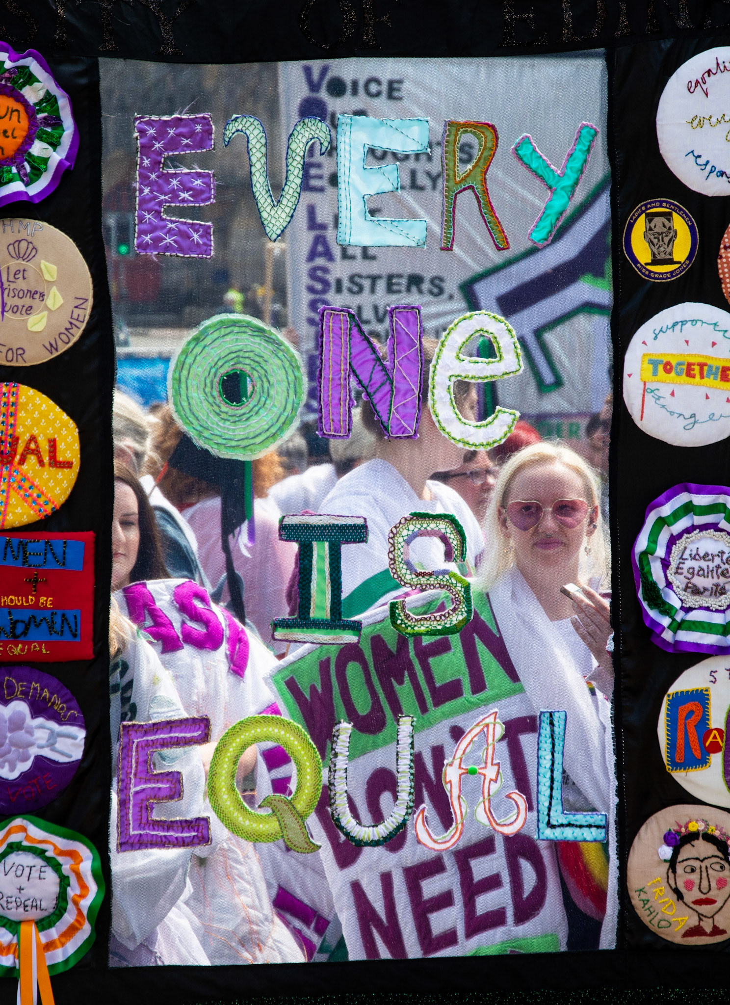 March to Celebrate the Centenary of Women Getting the Vote, Edinburgh, 2018