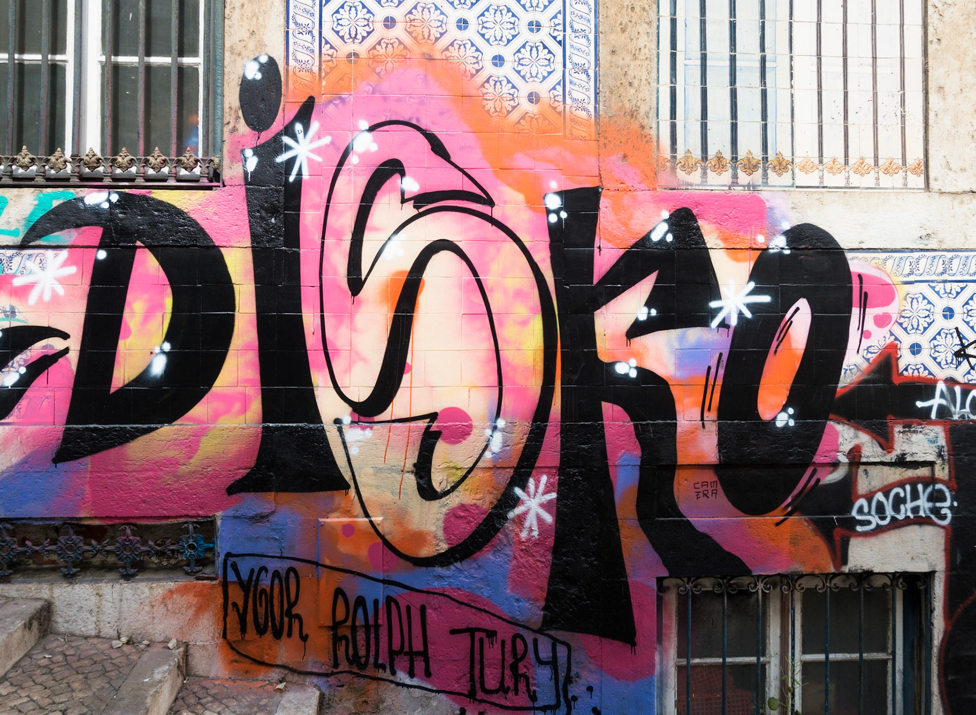 Graffiti, Lisbon, 2017