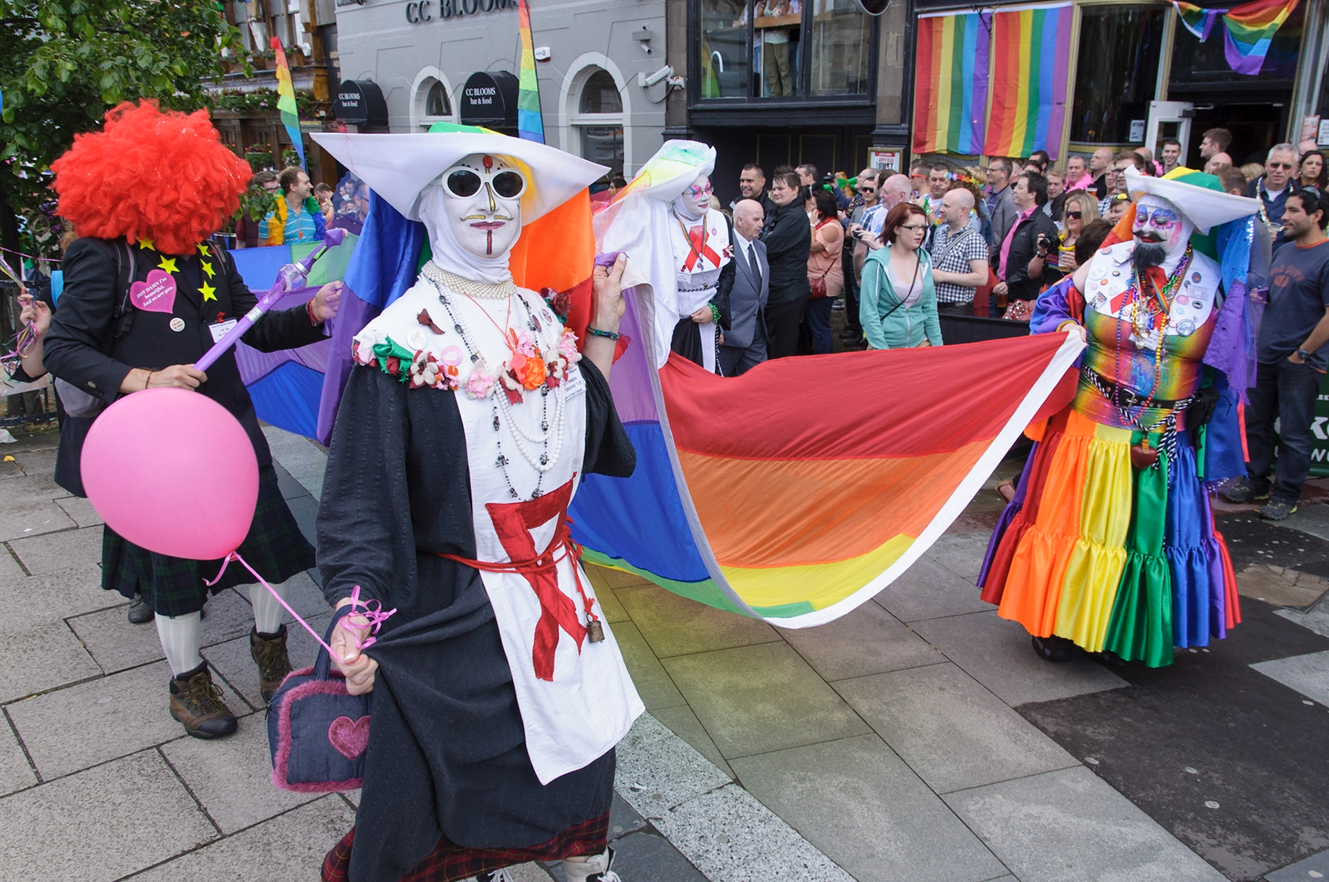 Pride Scotia march and rally, Edinburgh, 2012