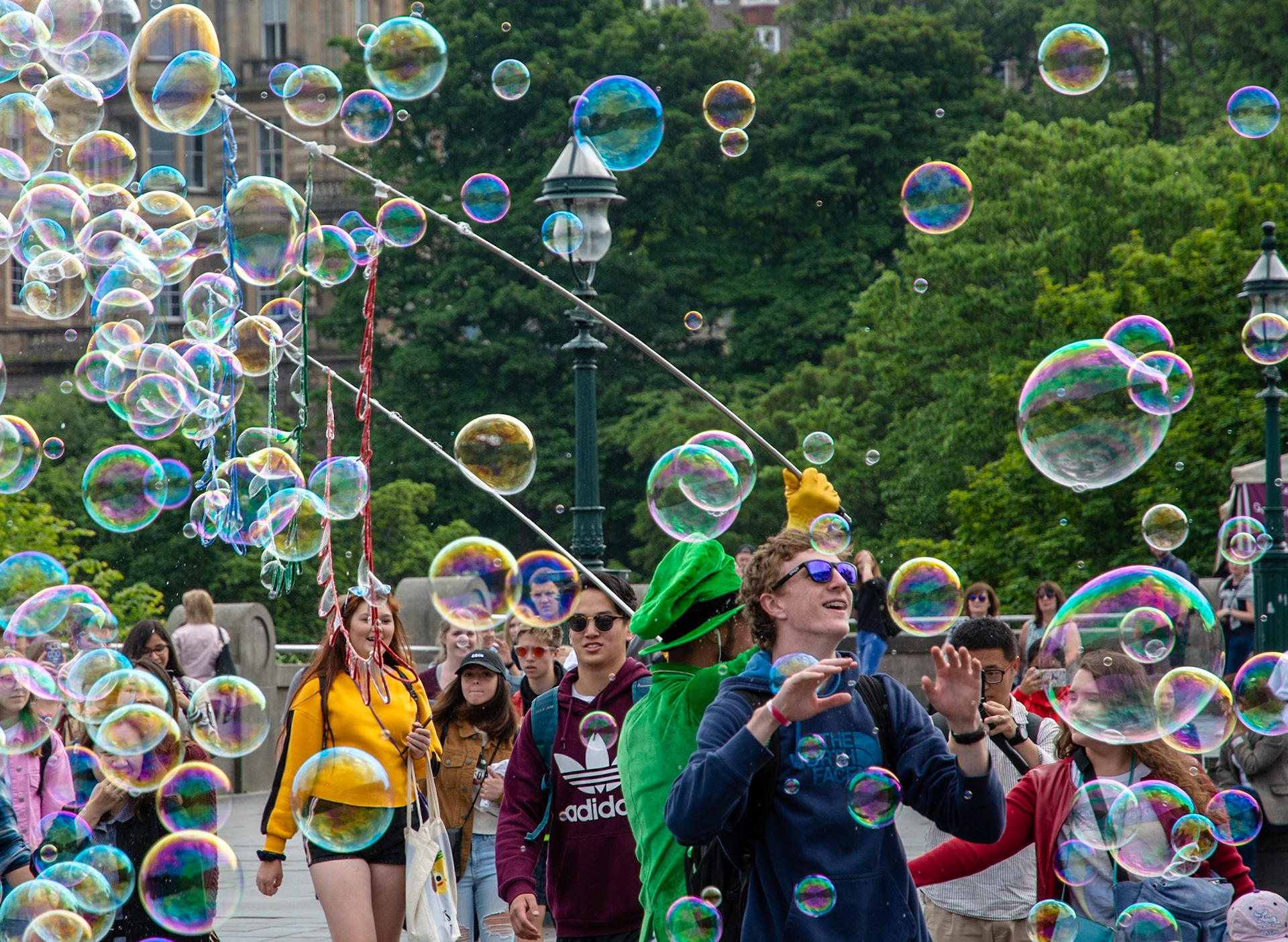 Bubbles, The Mound, Edinburgh, 2018
