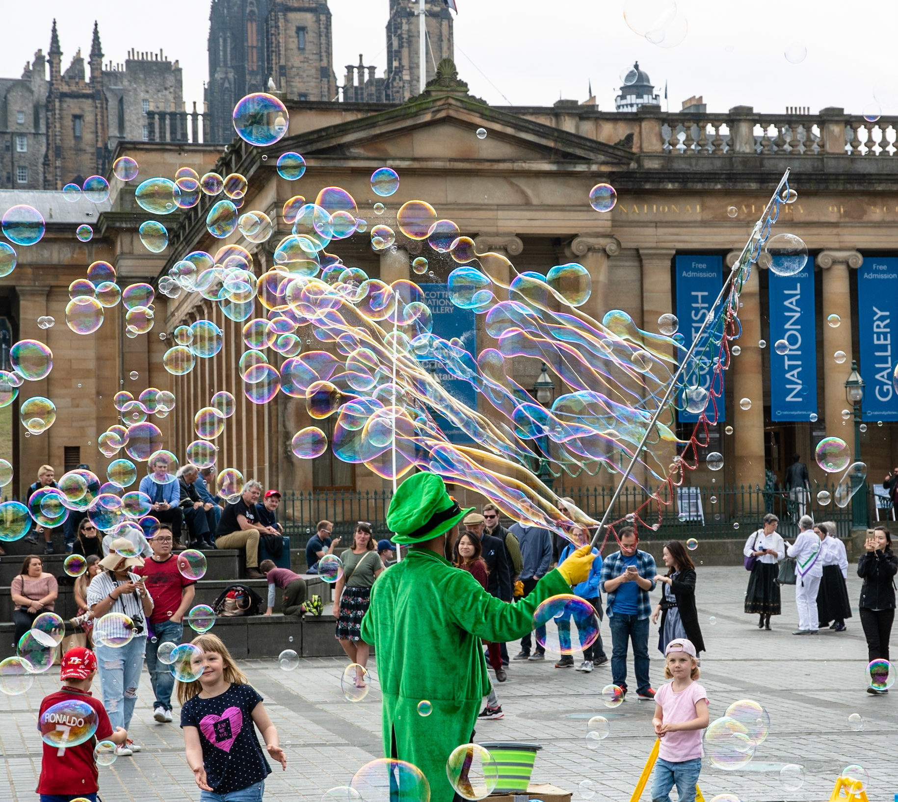 Bubbles, The Mound, Edinburgh, 2018