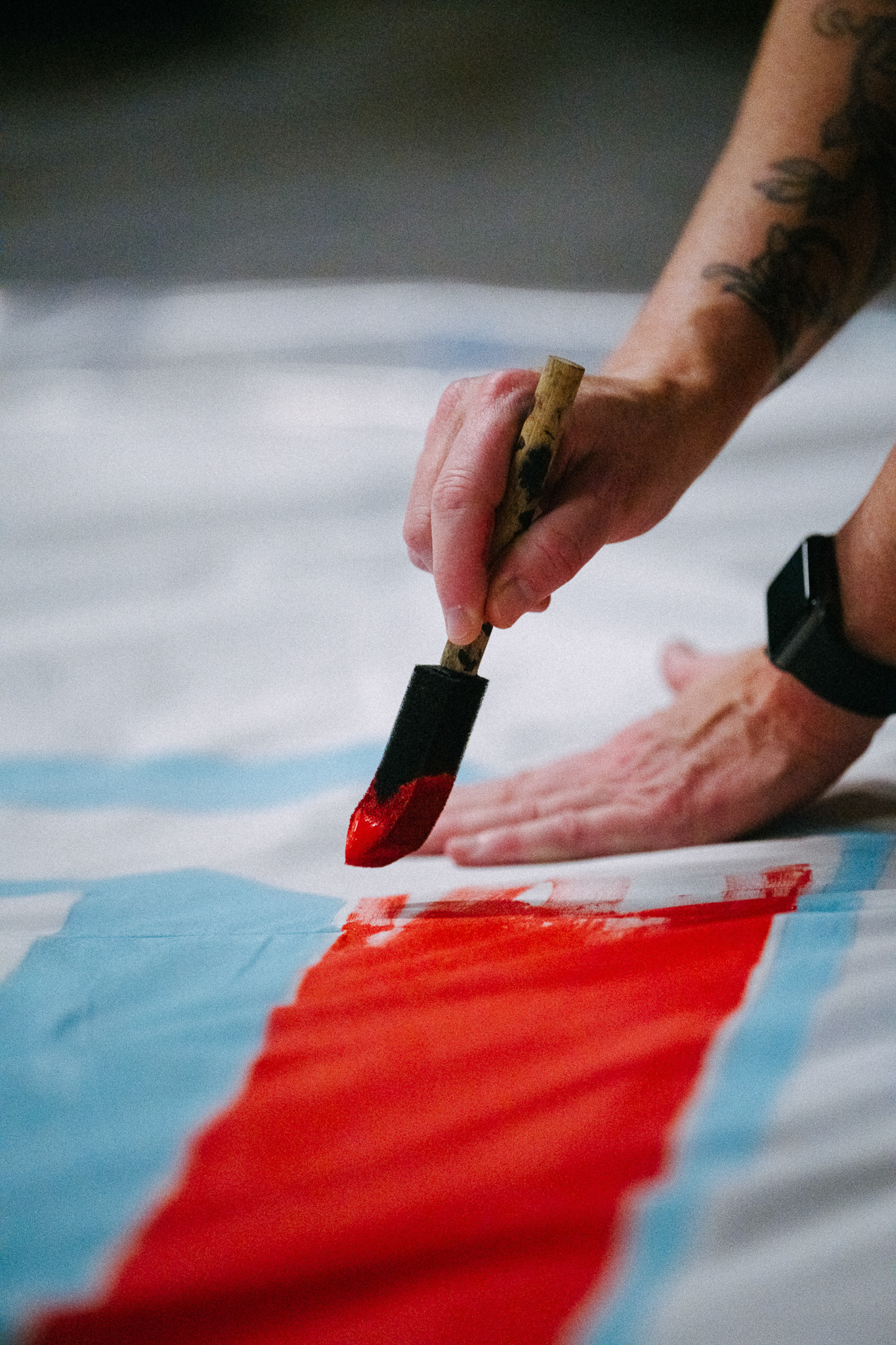 Supporters' Groups Paint Tifos