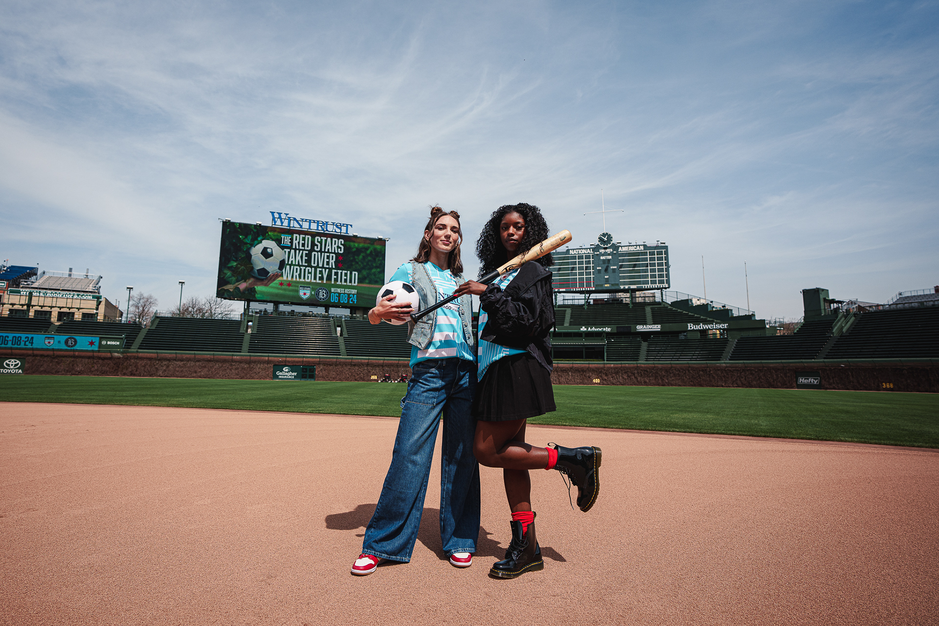 Wrigley Field Ad Shoot 2024