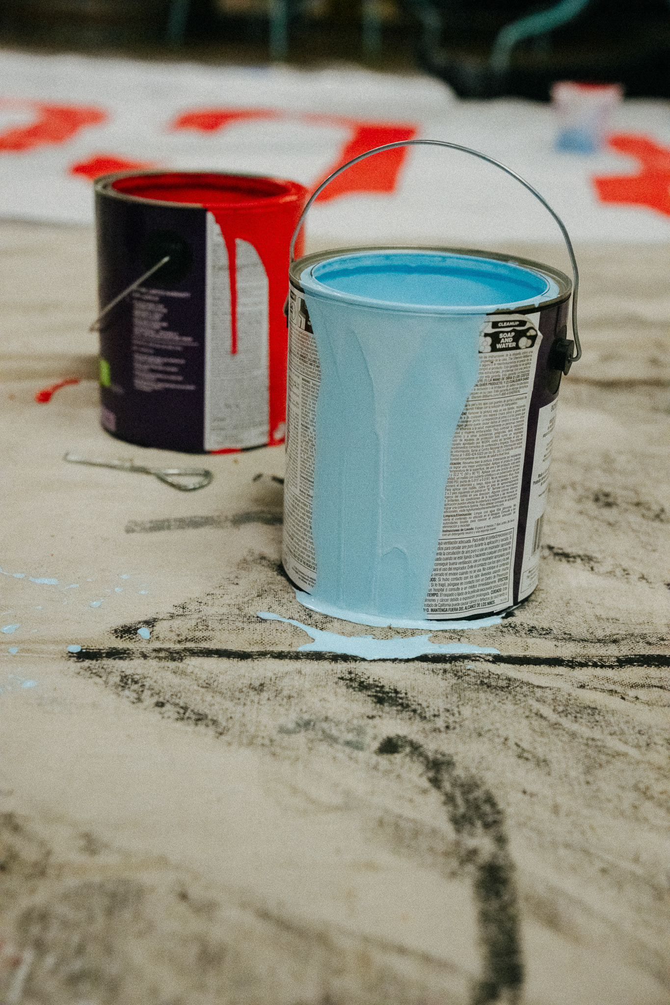 Supporters' Groups Paint Tifos
