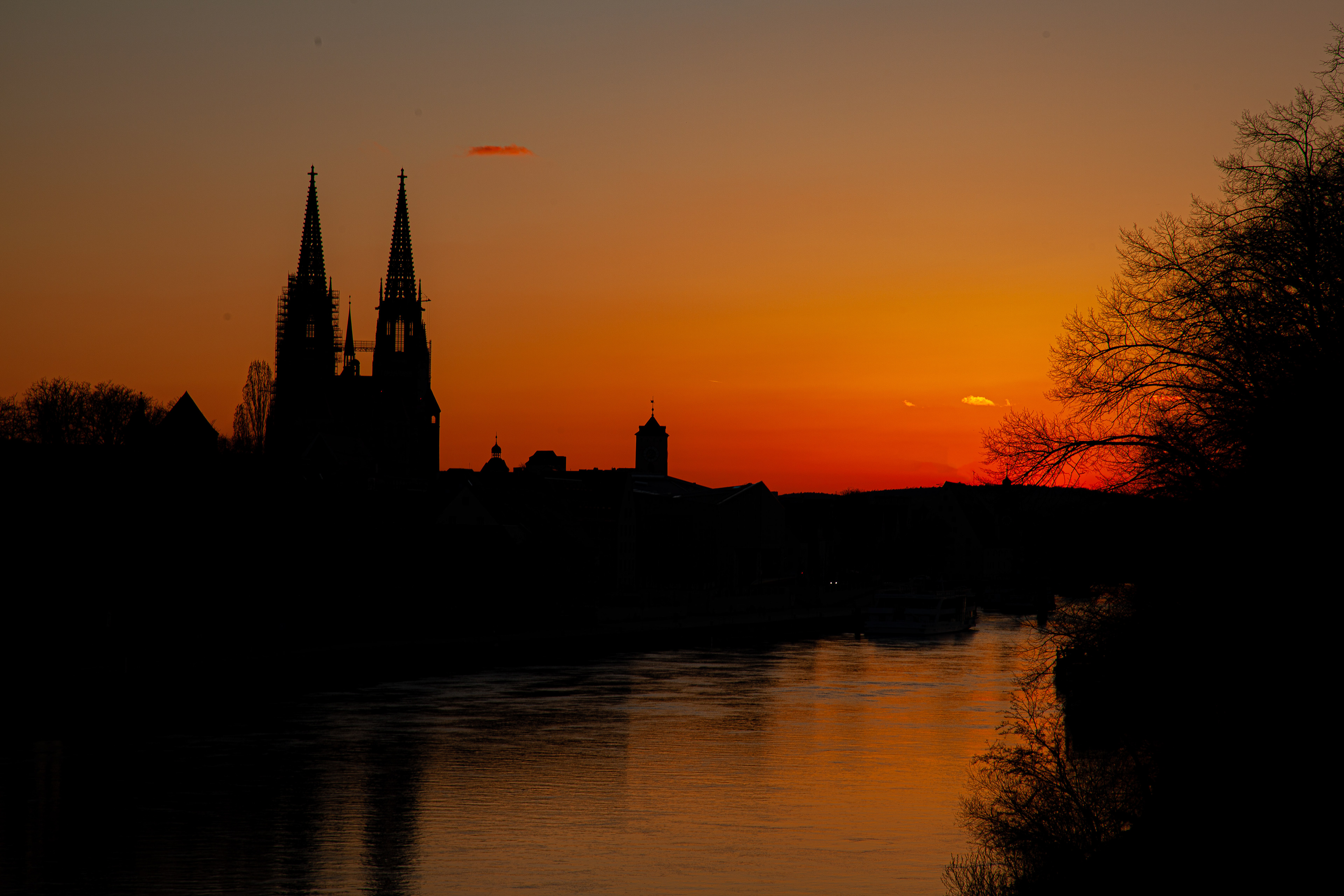 Regensburg, Sonnenuntergang II