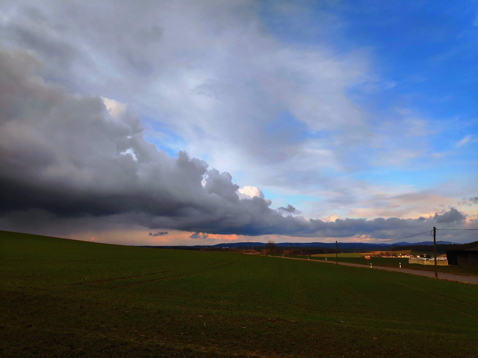 Hohenwarth, Wolken