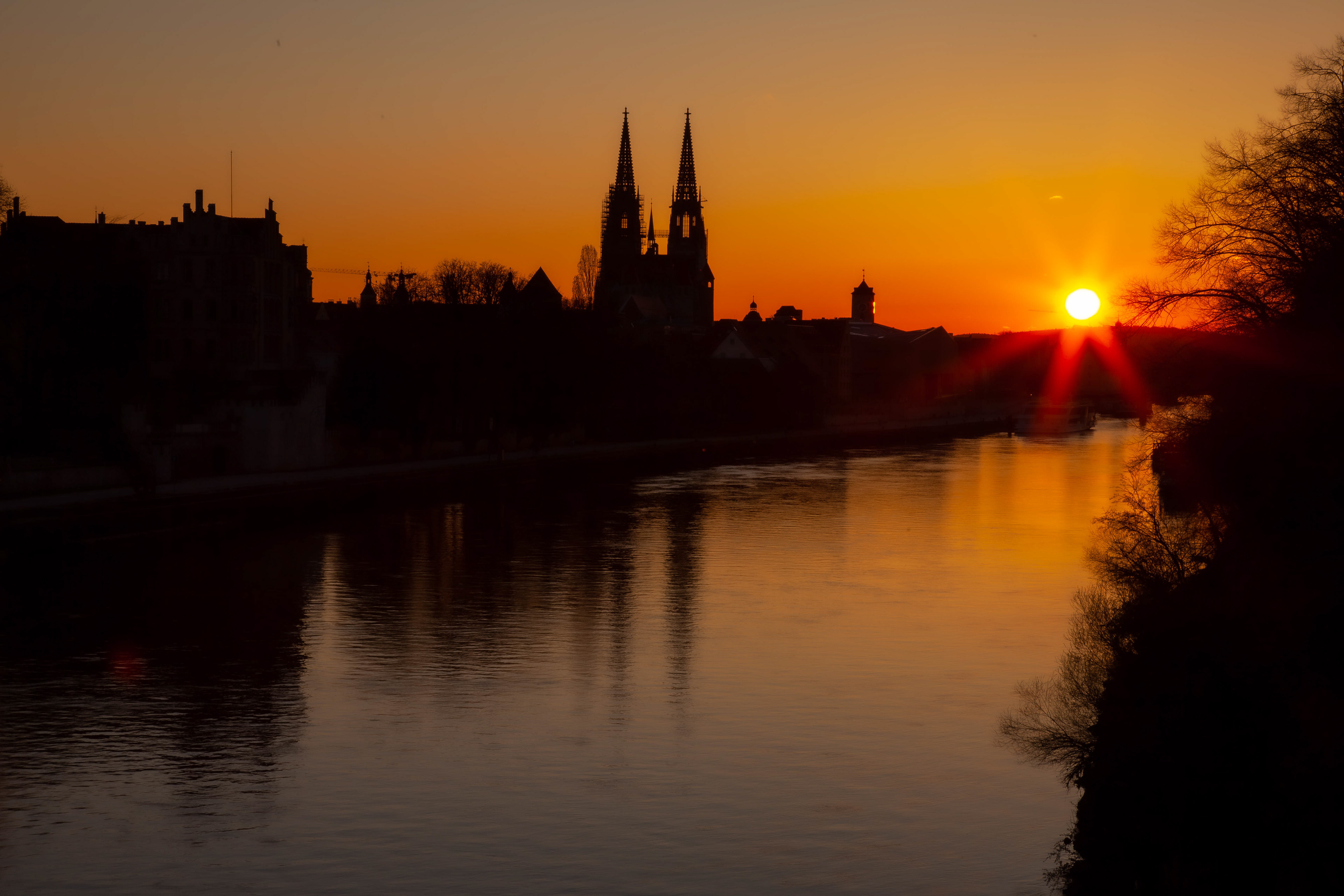 Regensburg, Sonnenuntergang I