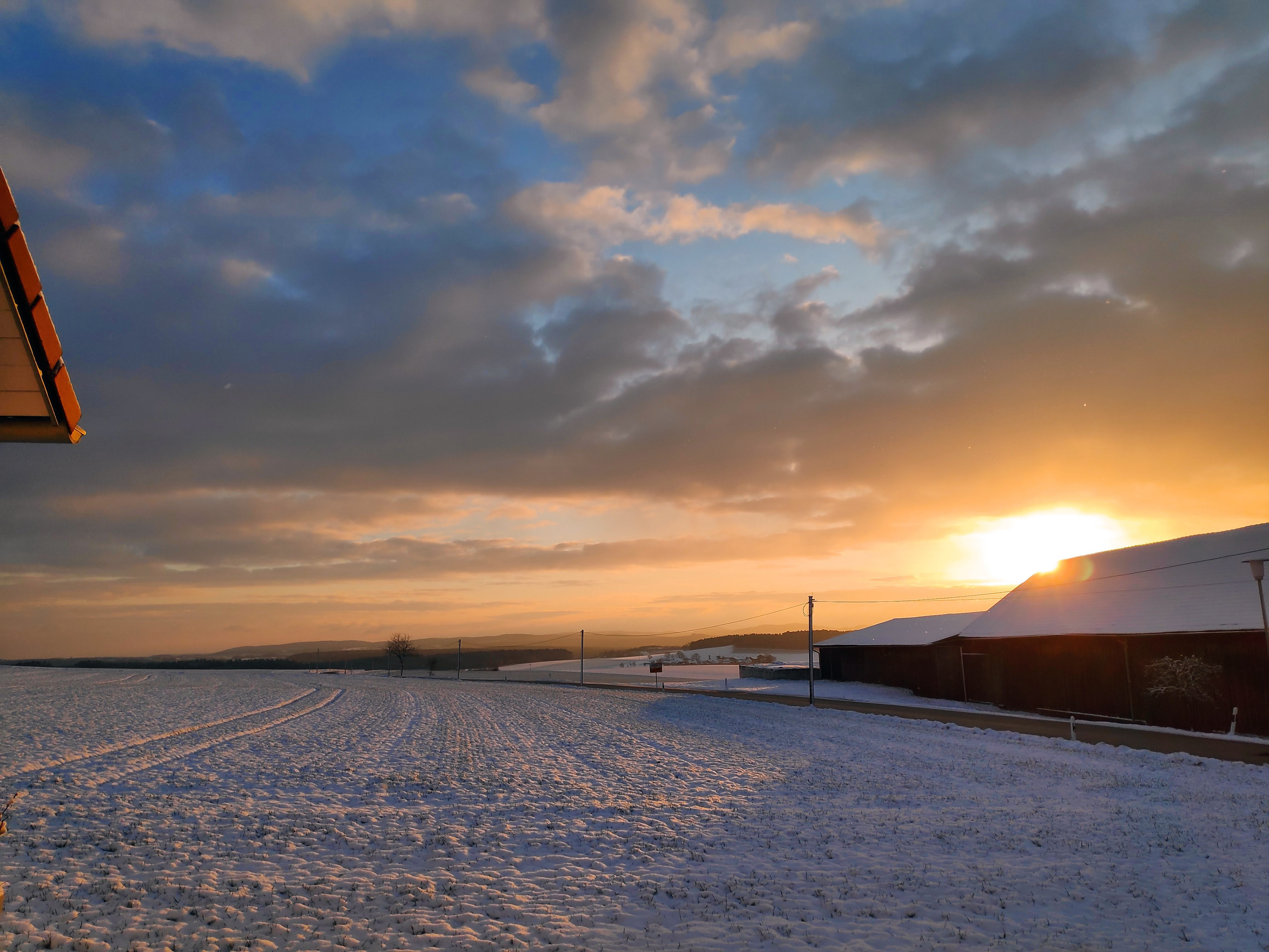 Hohenwarth, Sonnenaufgang