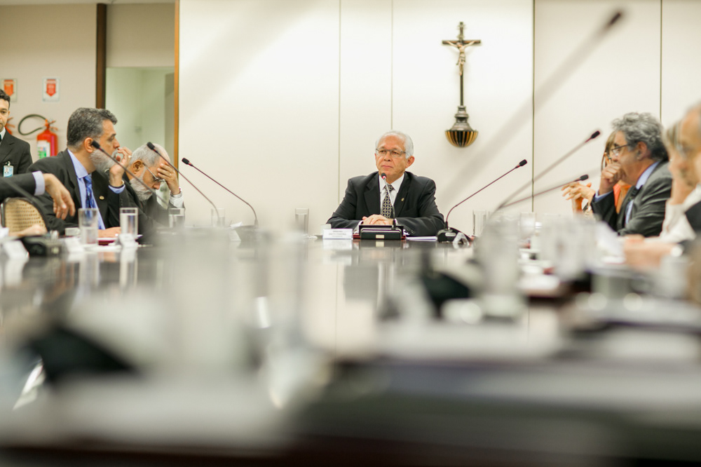 Reunião dos Ministros no início da gestão do Ministro João Batista Brito Pereira