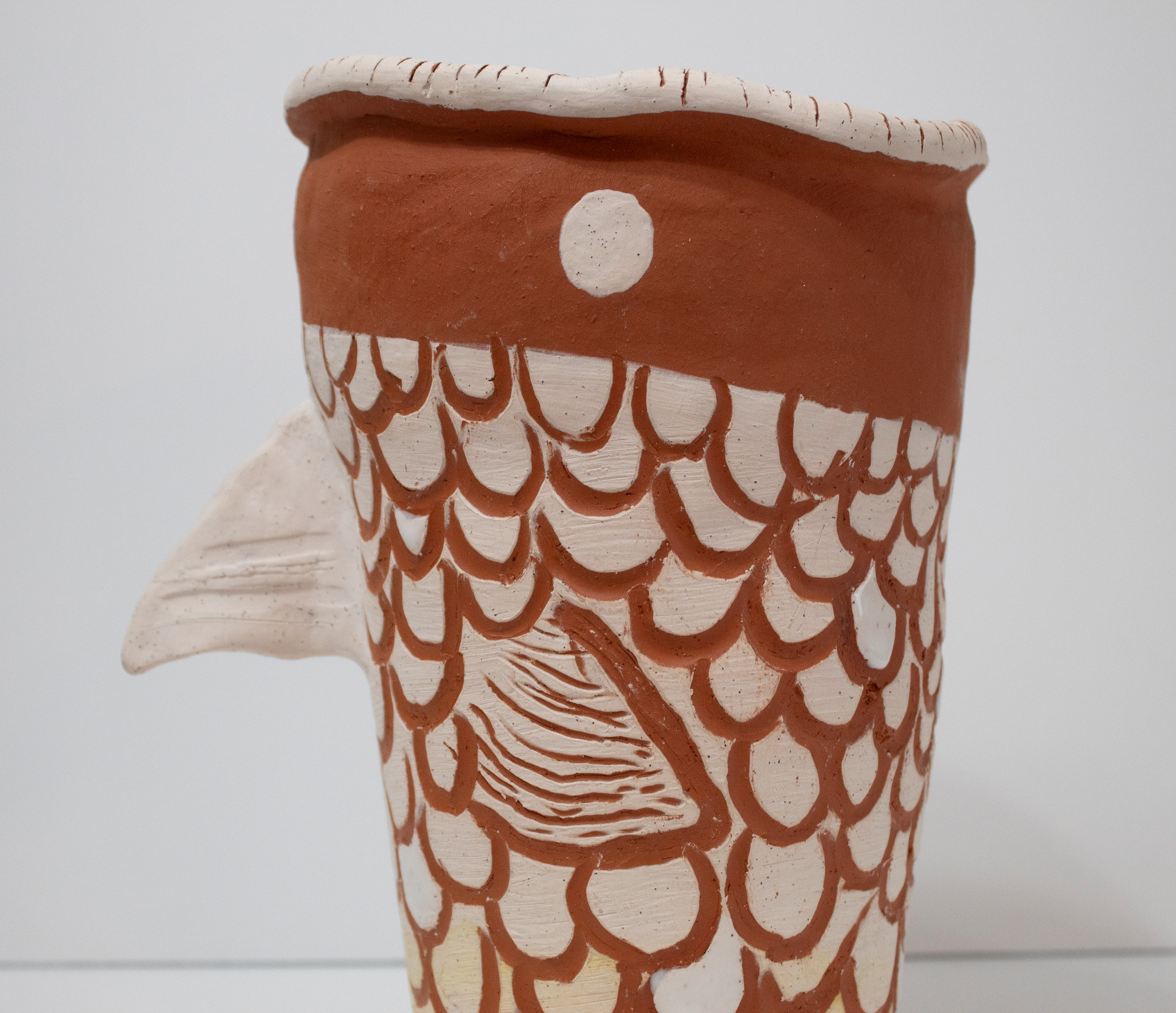 "Fred", Ceramic, 10.5 x 7, 2024