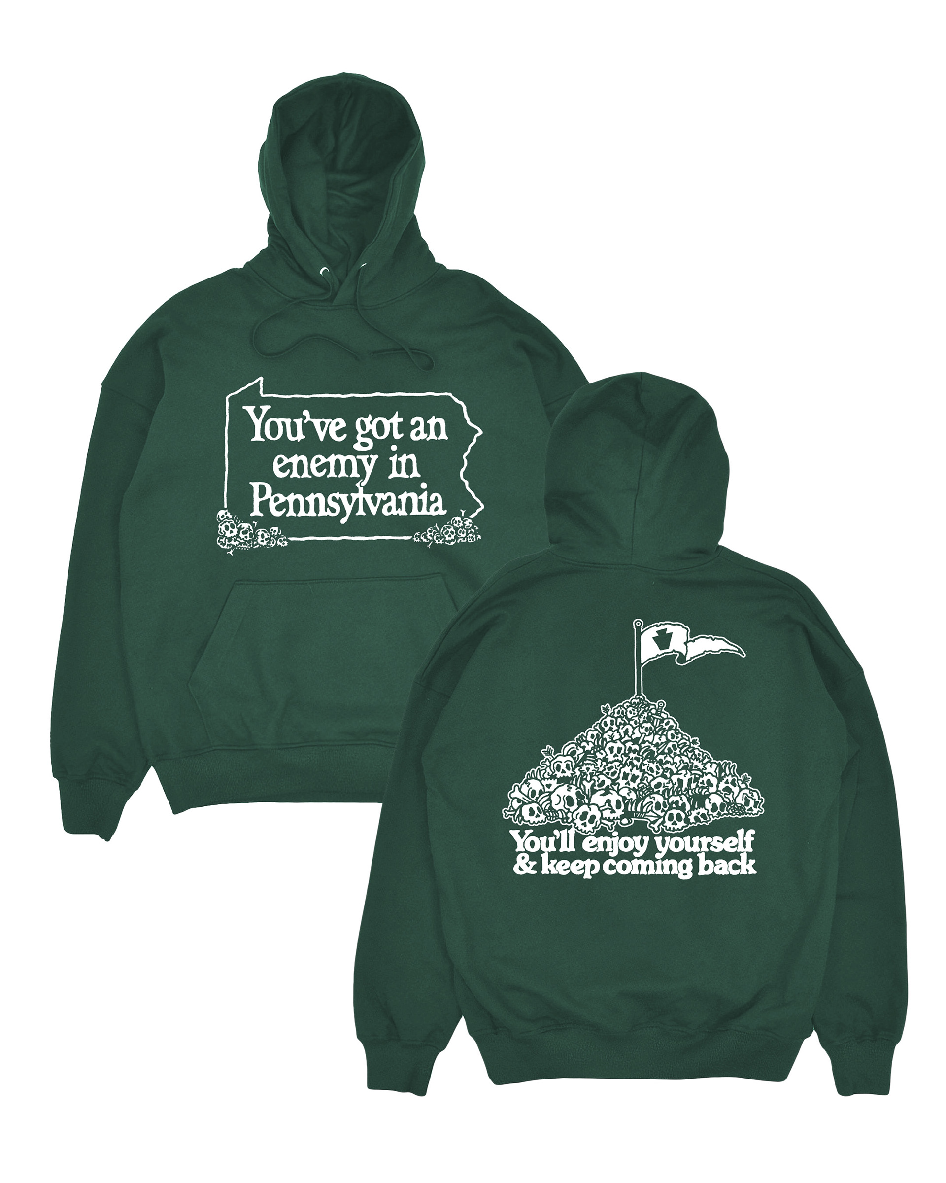Forest Green Hoodie
