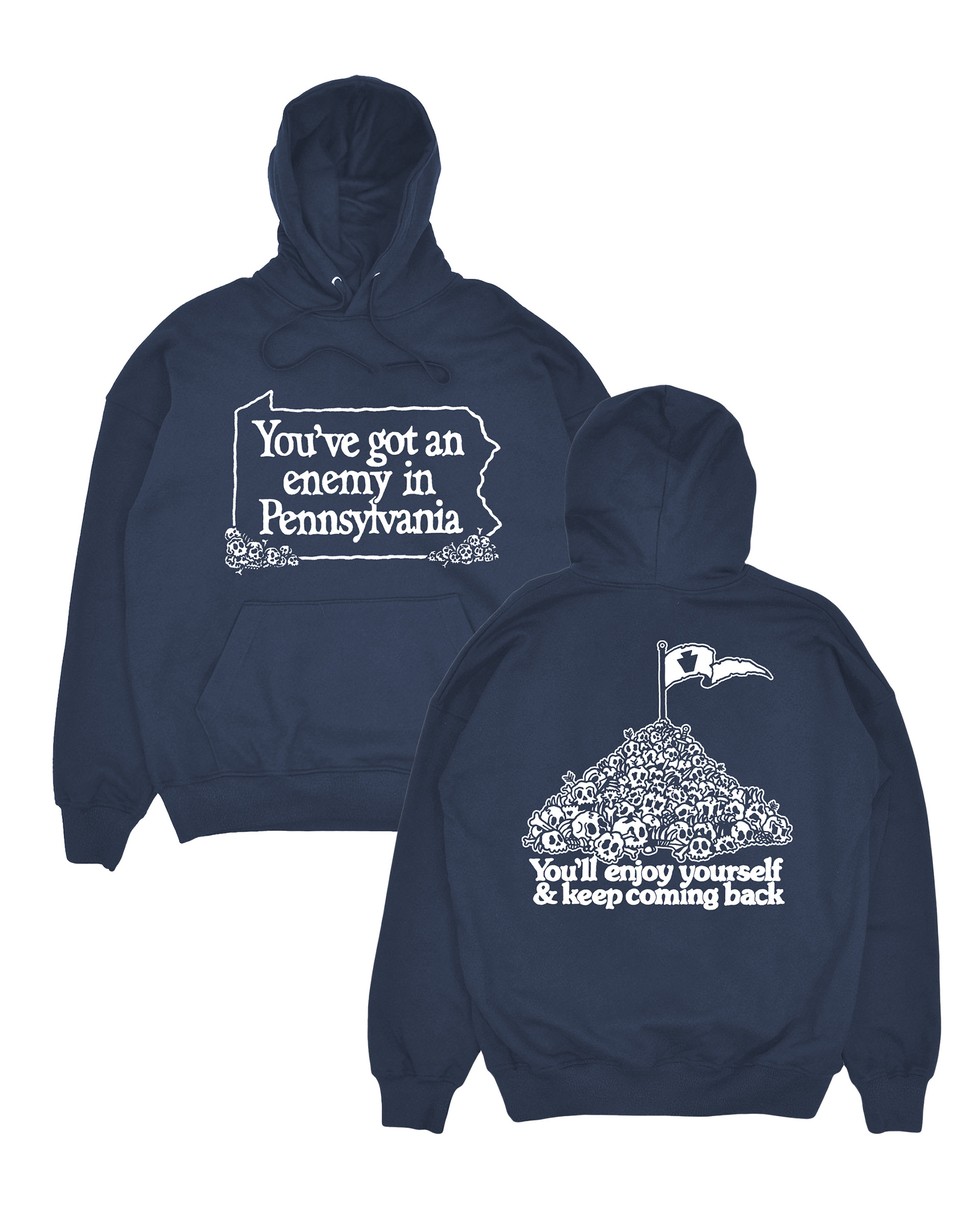 Navy Blue Hoodie
