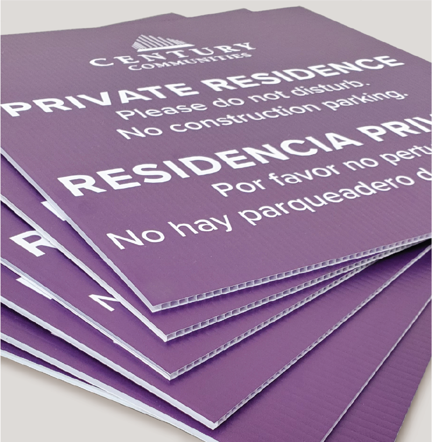 Coro Prints for Local Home Builders