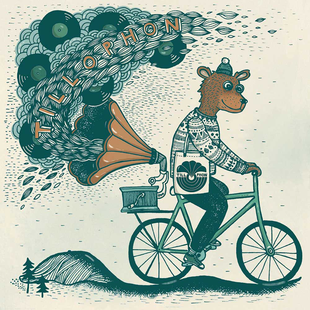 Illustration Plattenkauf