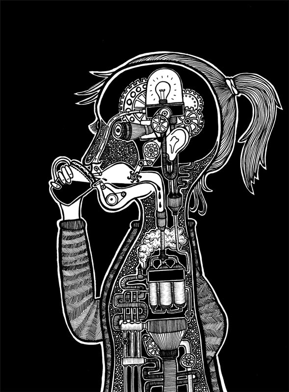 Der Weg des Morgenkaffees