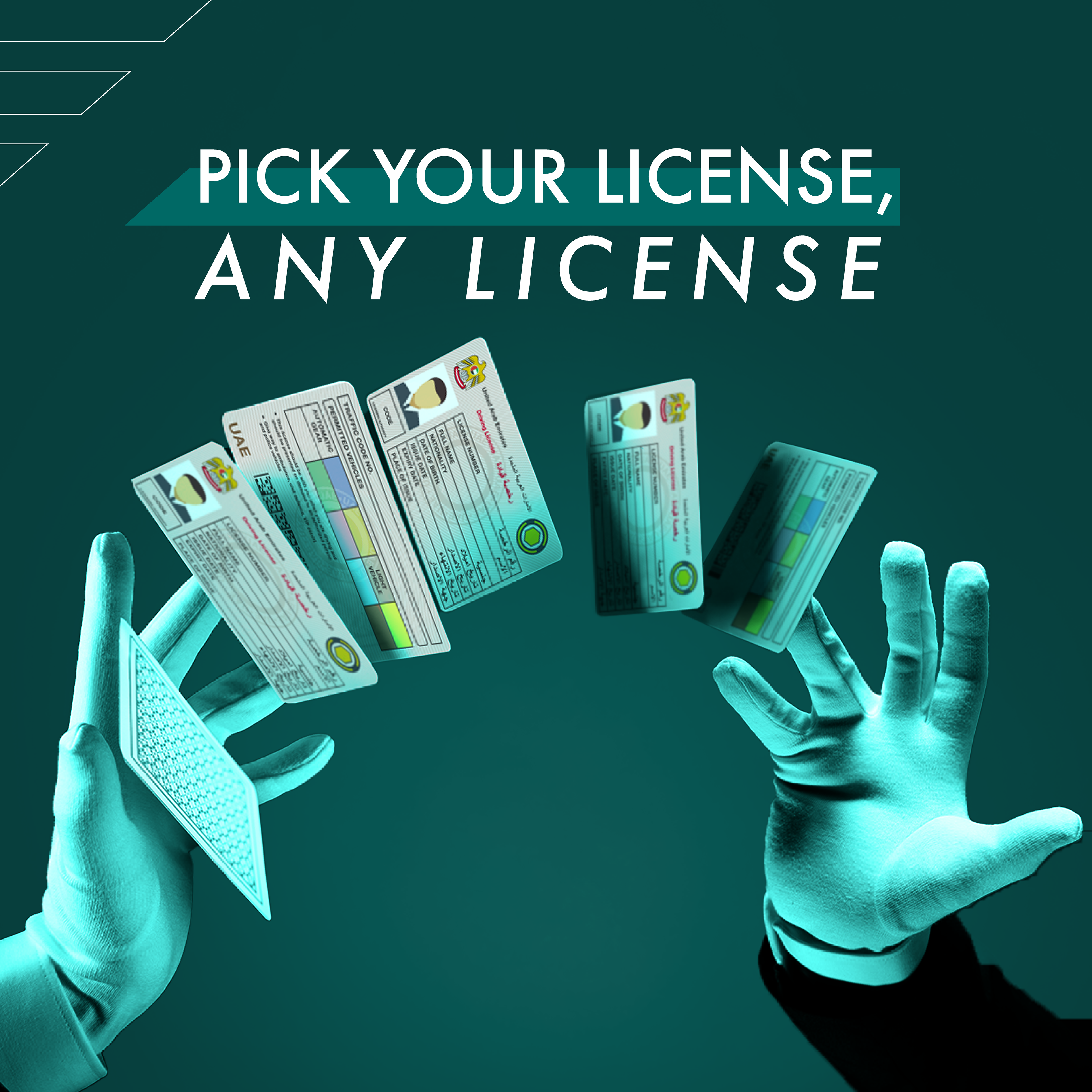 Pick your magic card. Which one are you choosing? #ExcellenceDriving
