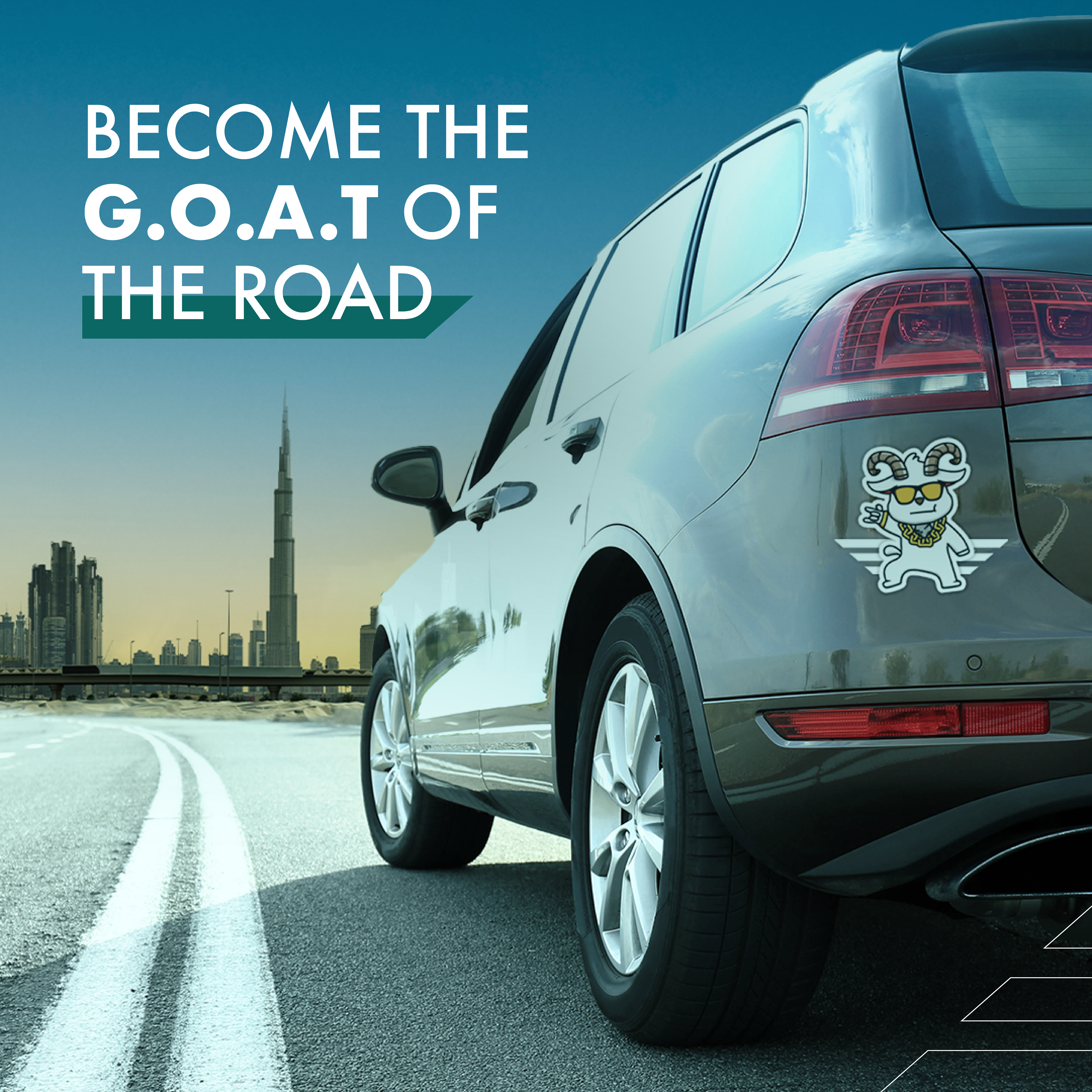 There’s no need to question who's the real G.O.A.T. #DrivingExcellence will ensure it’s you with comprehensive driving instructions and hands-on training lessons. Book a class today and become the G.O.A.T.