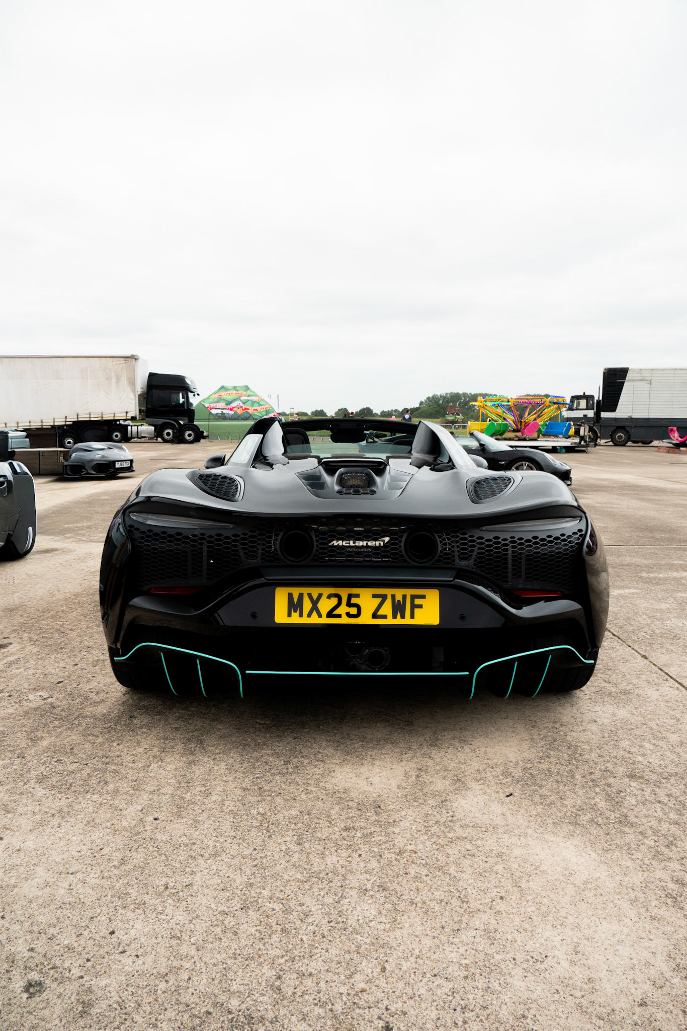 a McLaren 