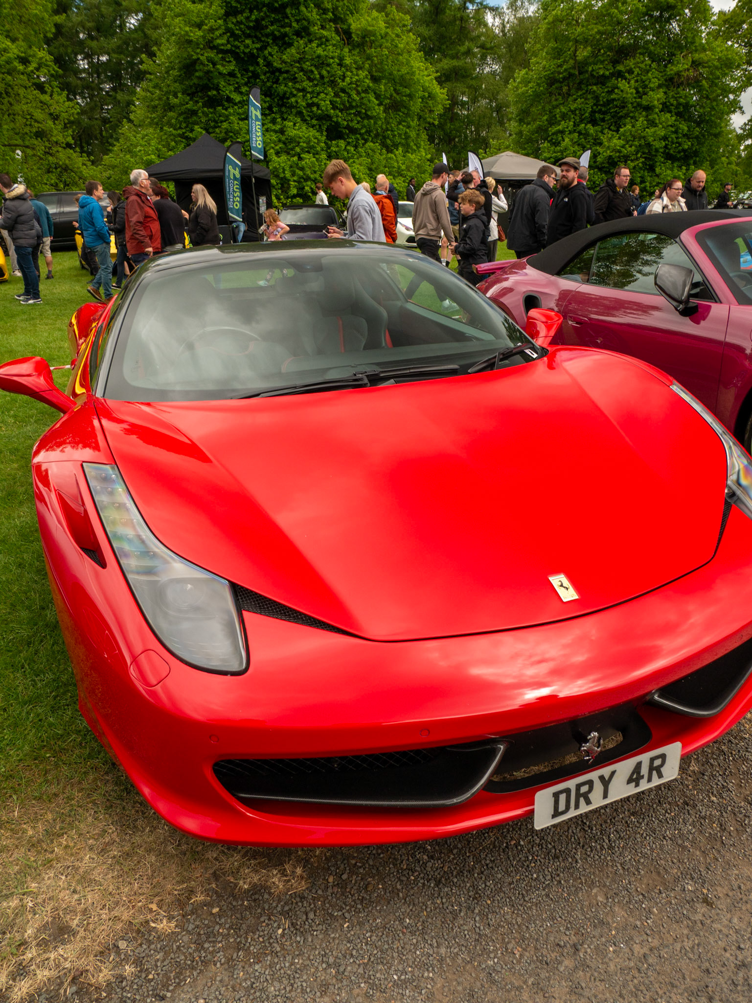 a Ferrari