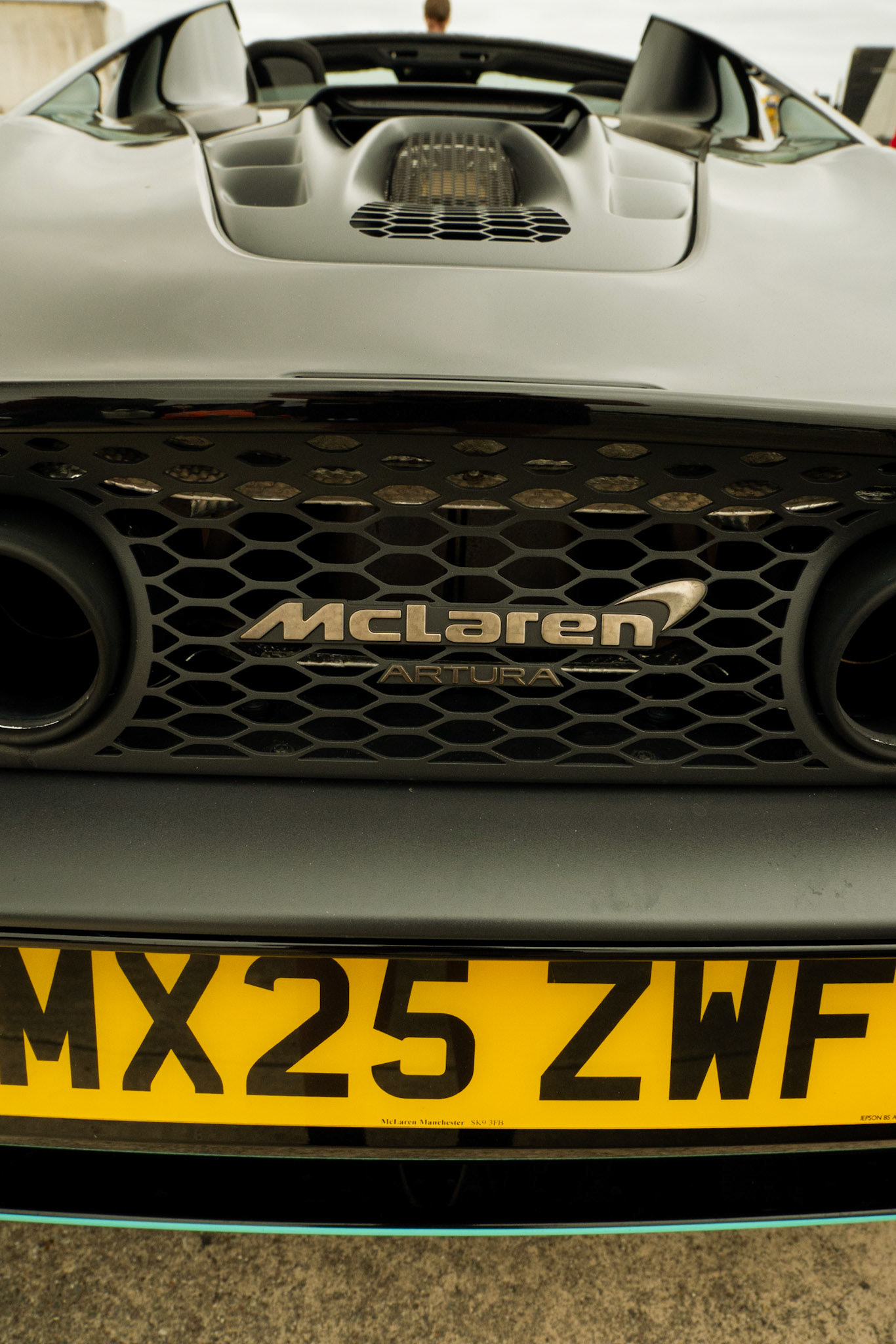 a McLaren 