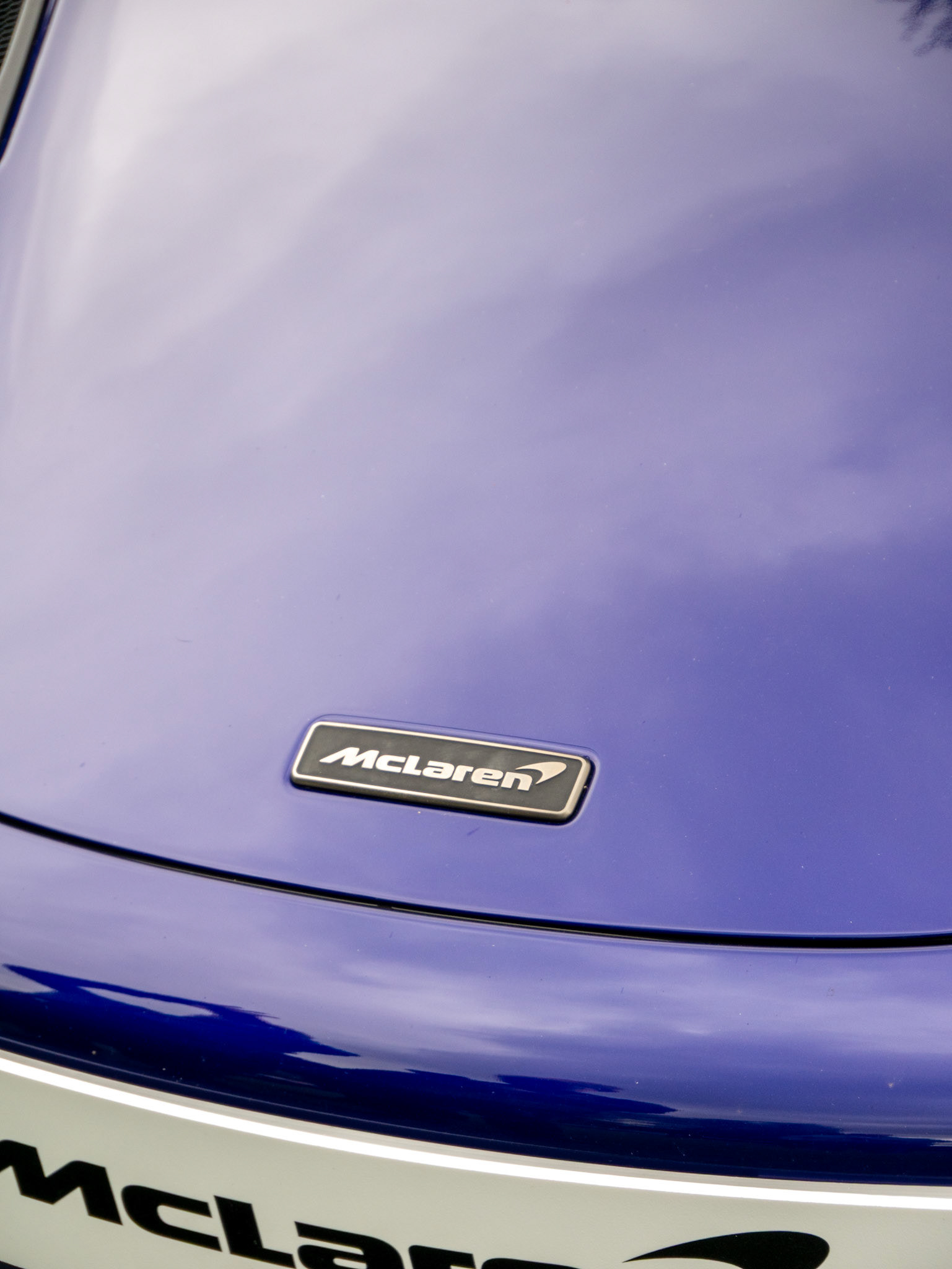 a McLaren 