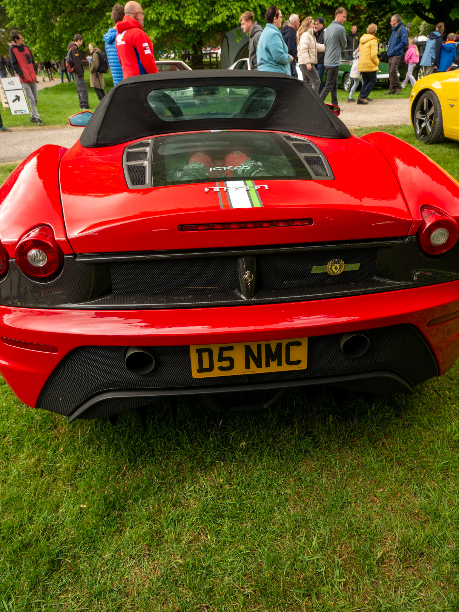 a Ferrari