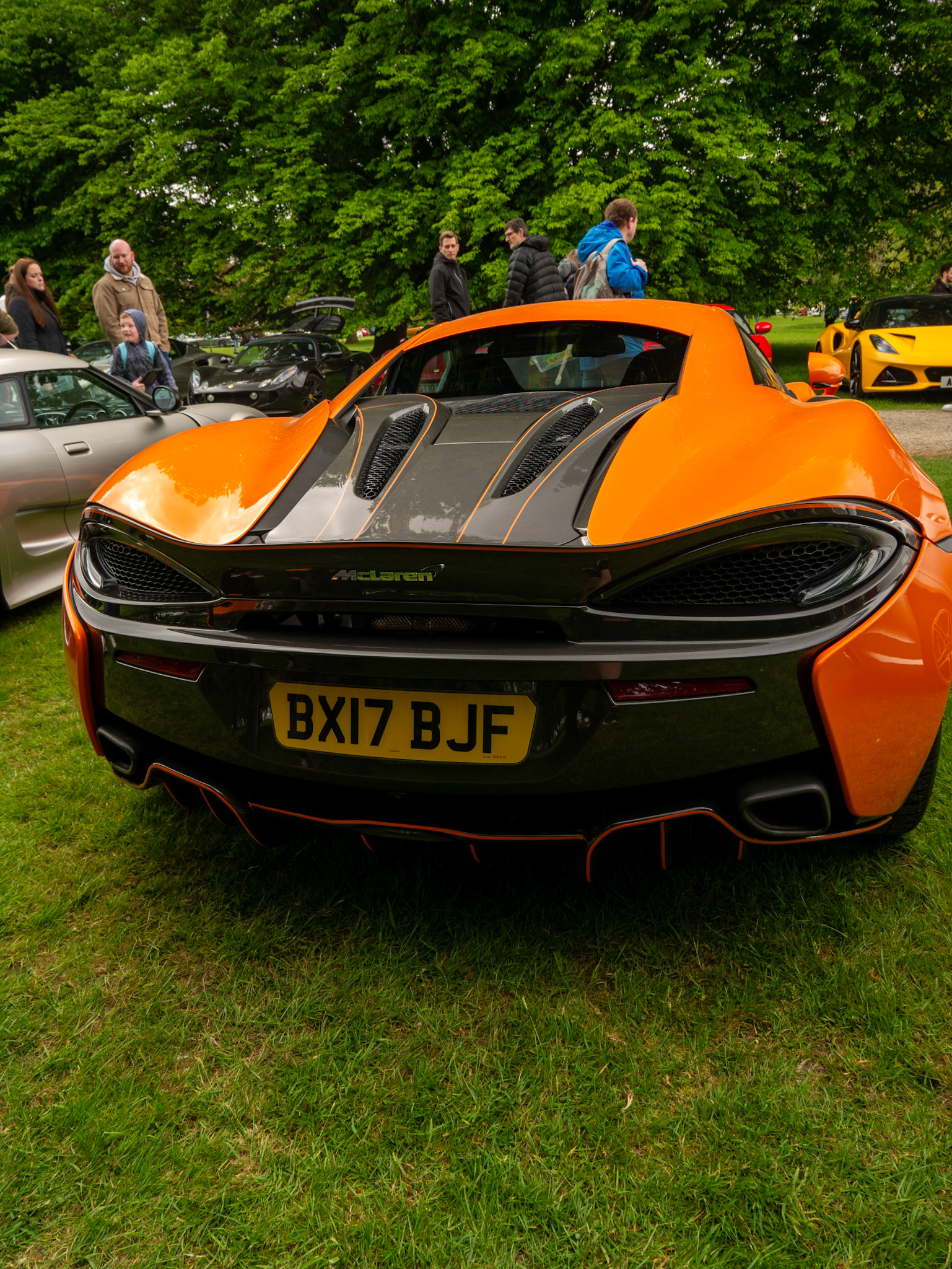 a McLaren 