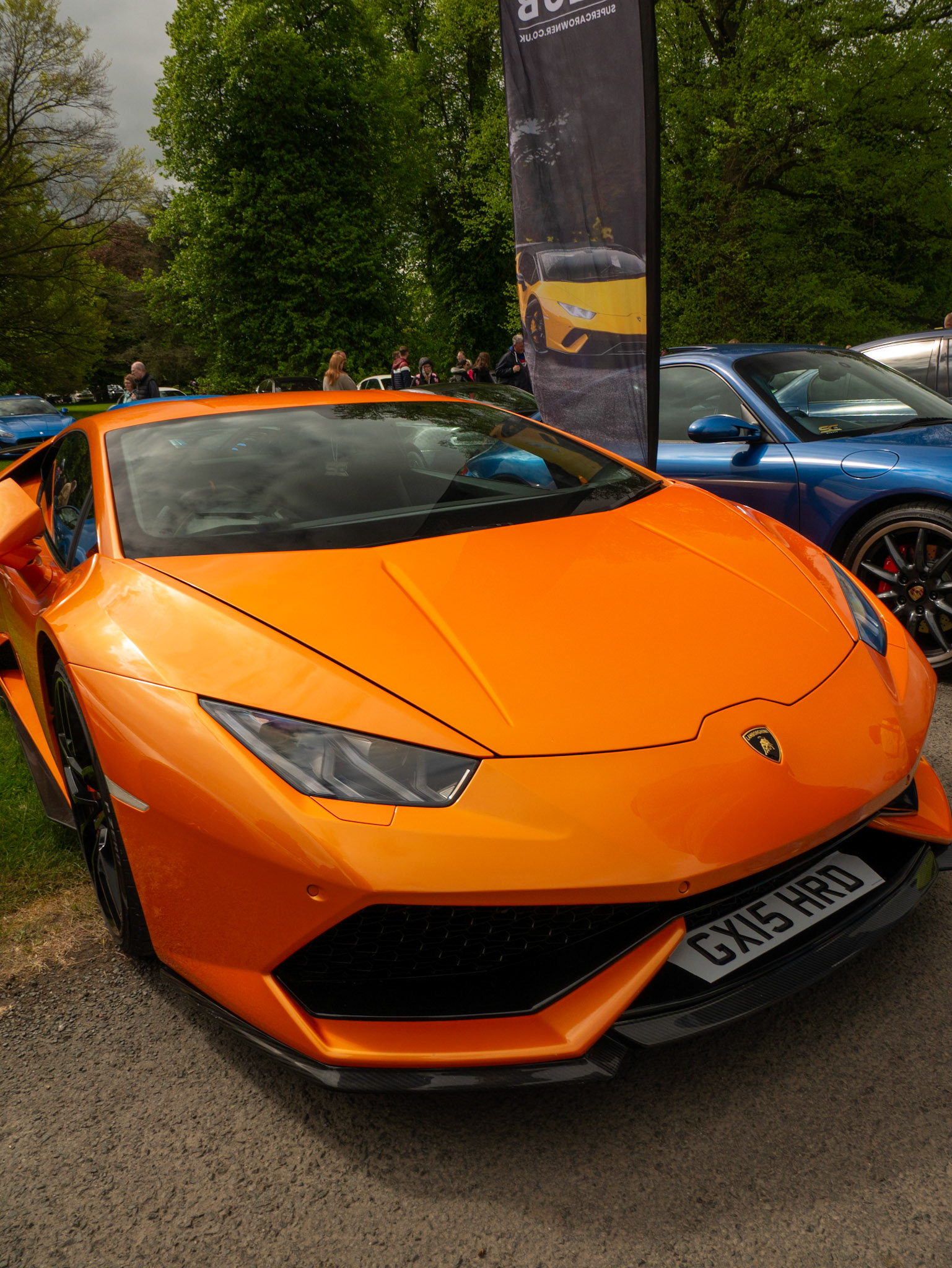 a Lamborghini