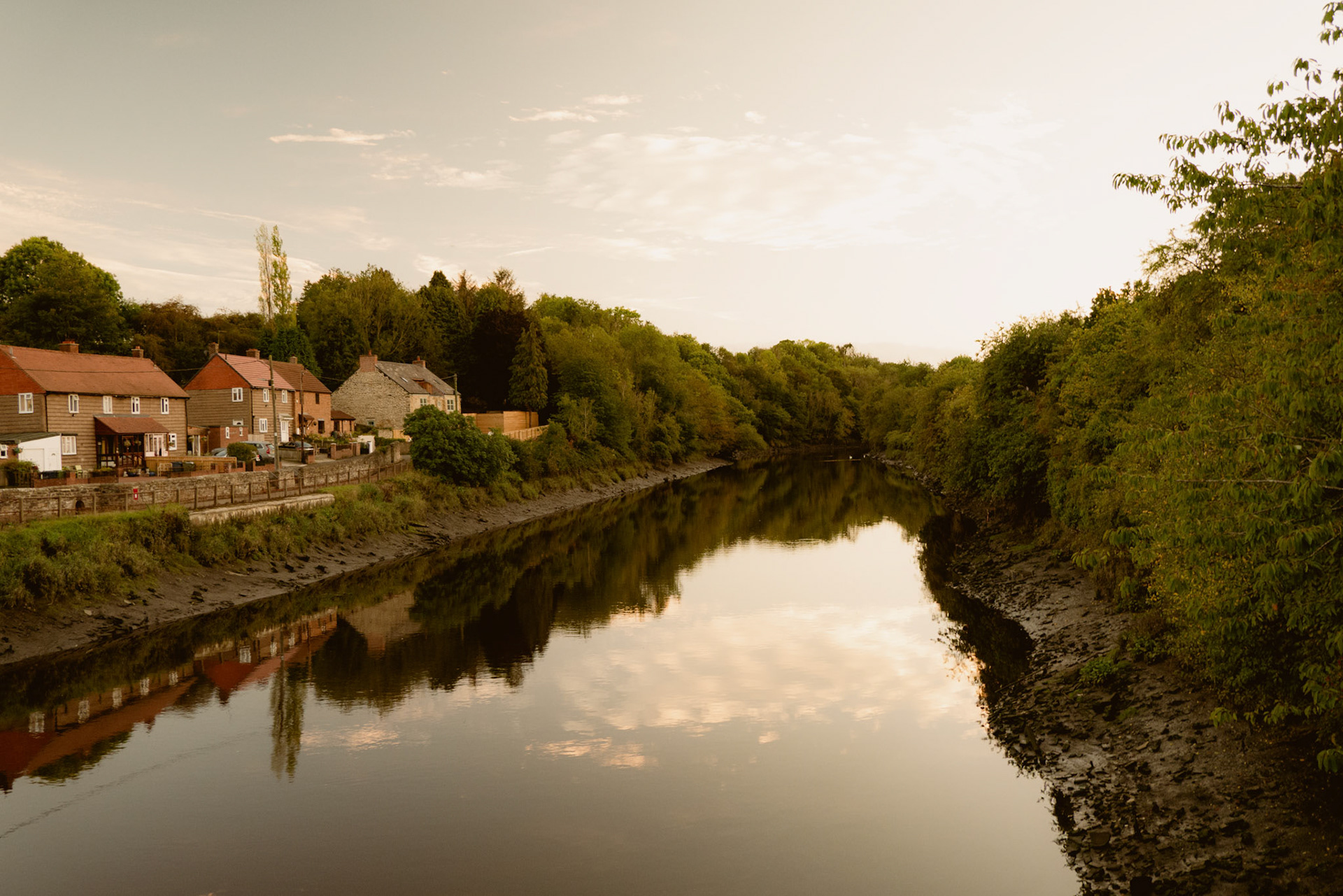 the view from cox green bridge 