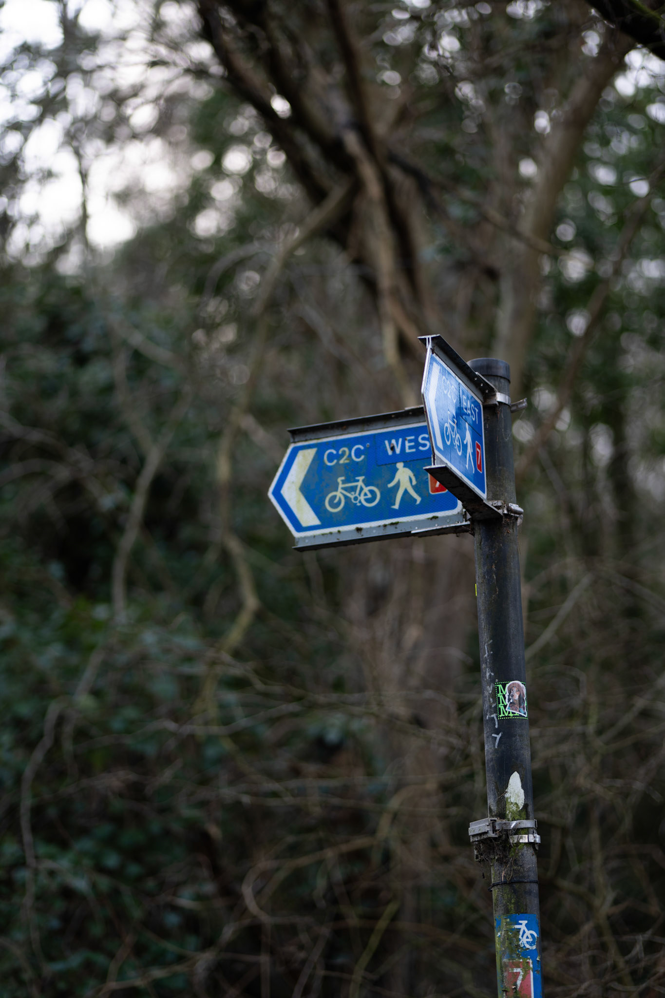 a sign