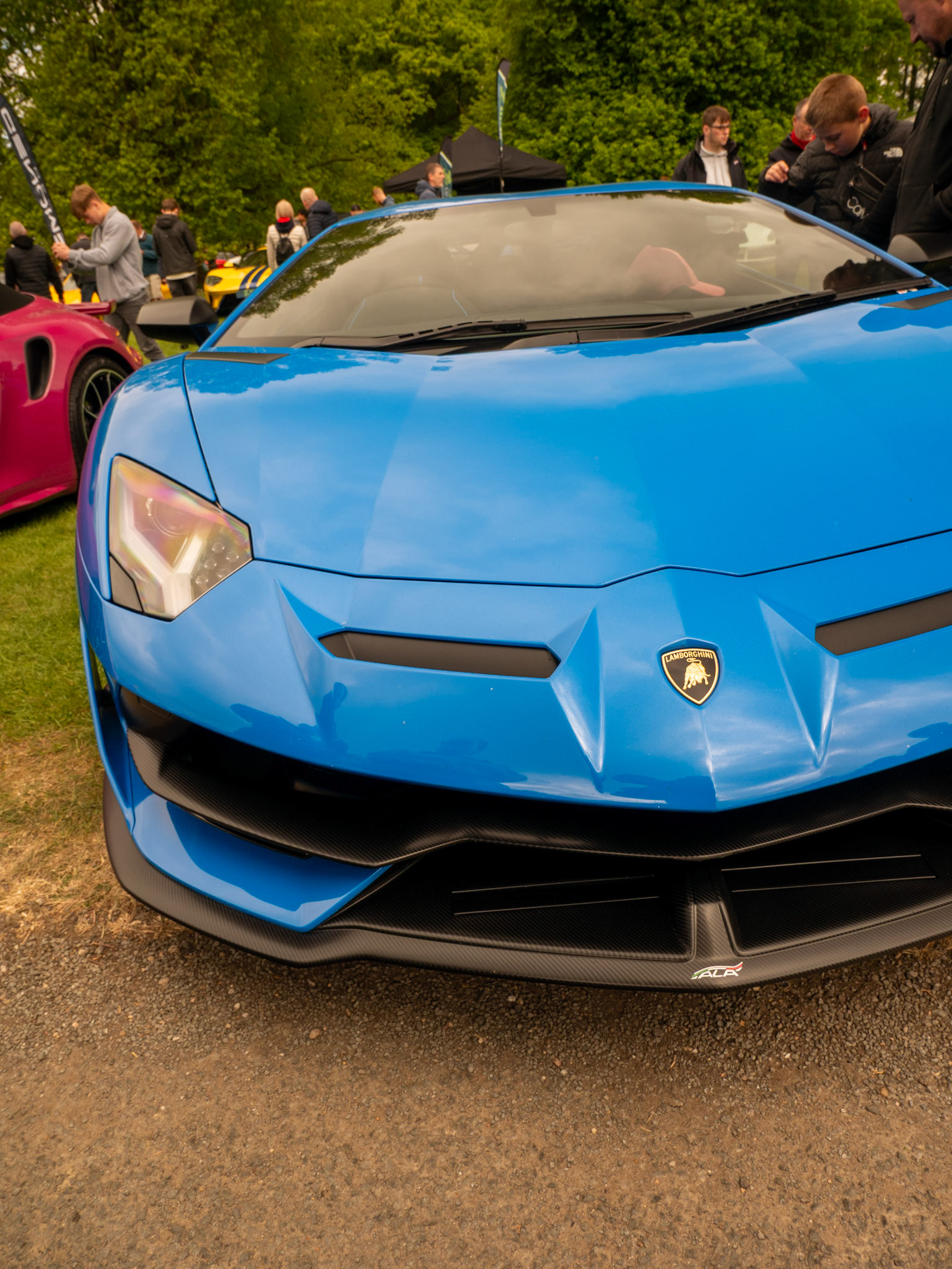 a Lamborghini