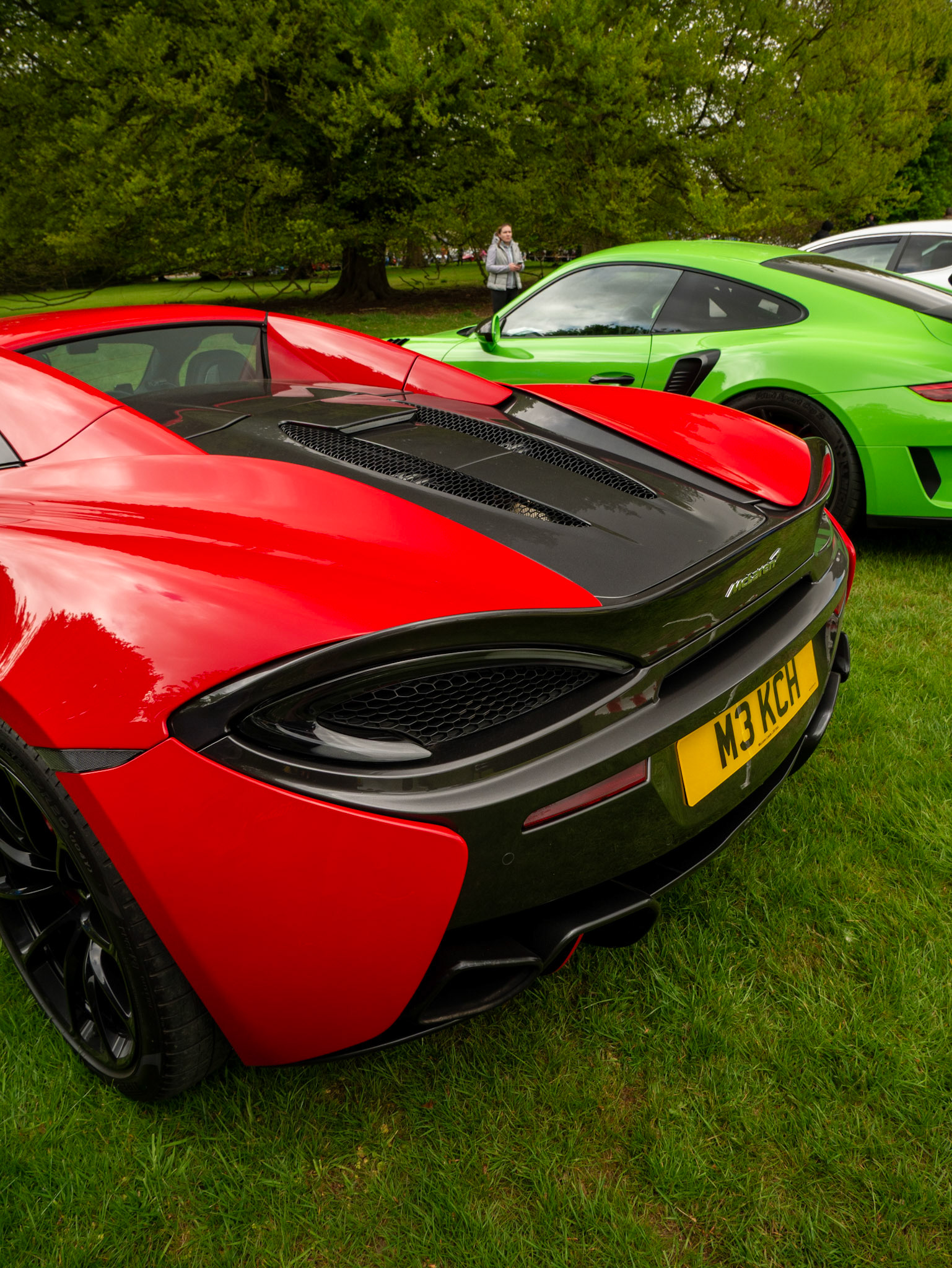 a McLaren 